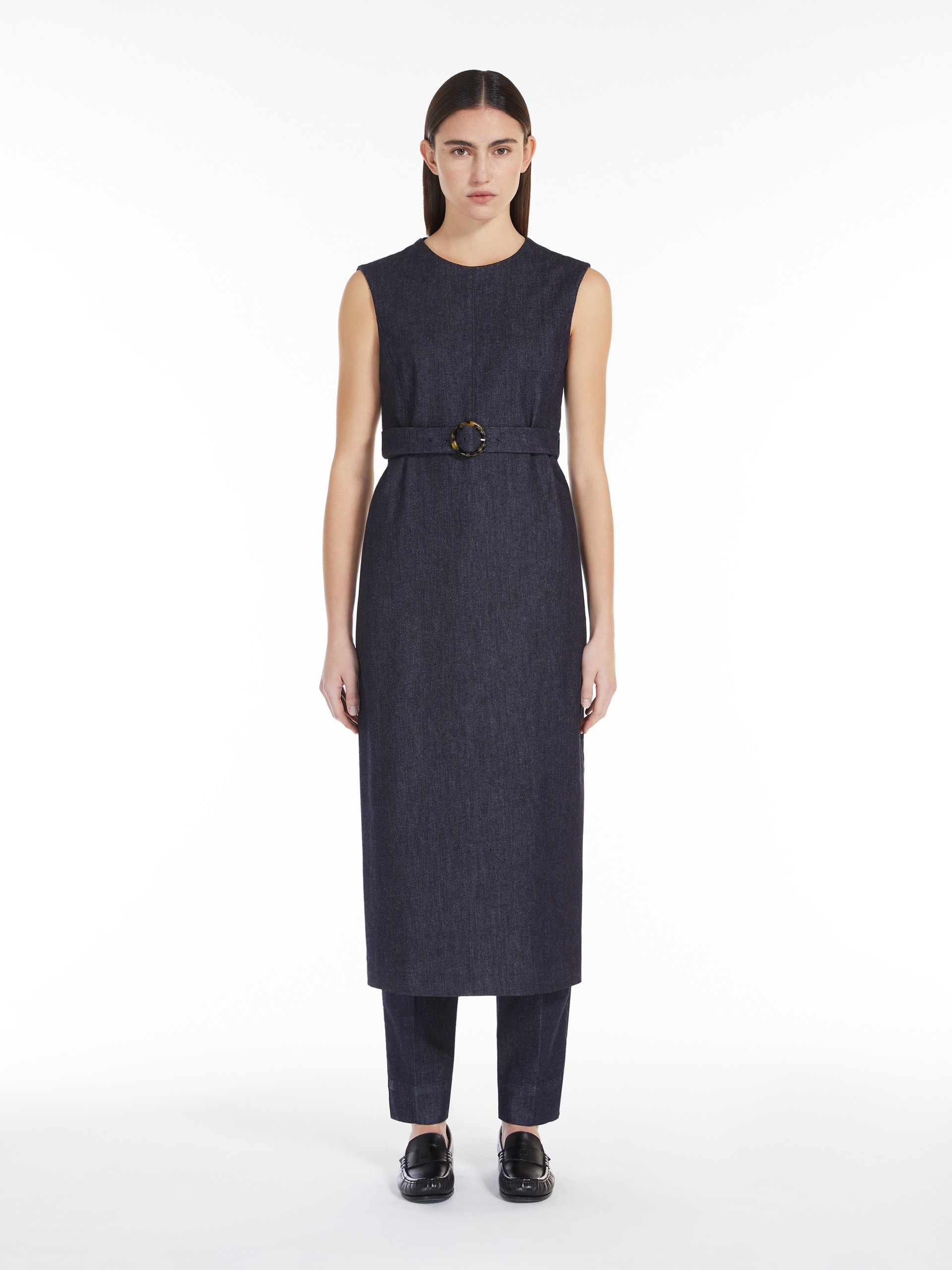 LUCILLA Stretch denim pencil dress - 3