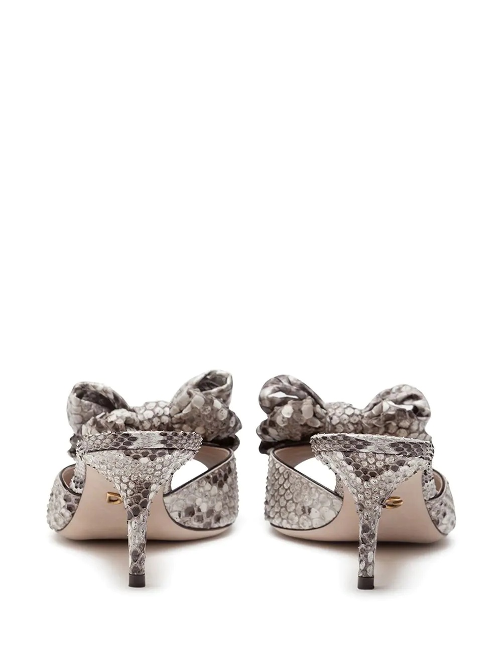 bow-detail sandals - 3