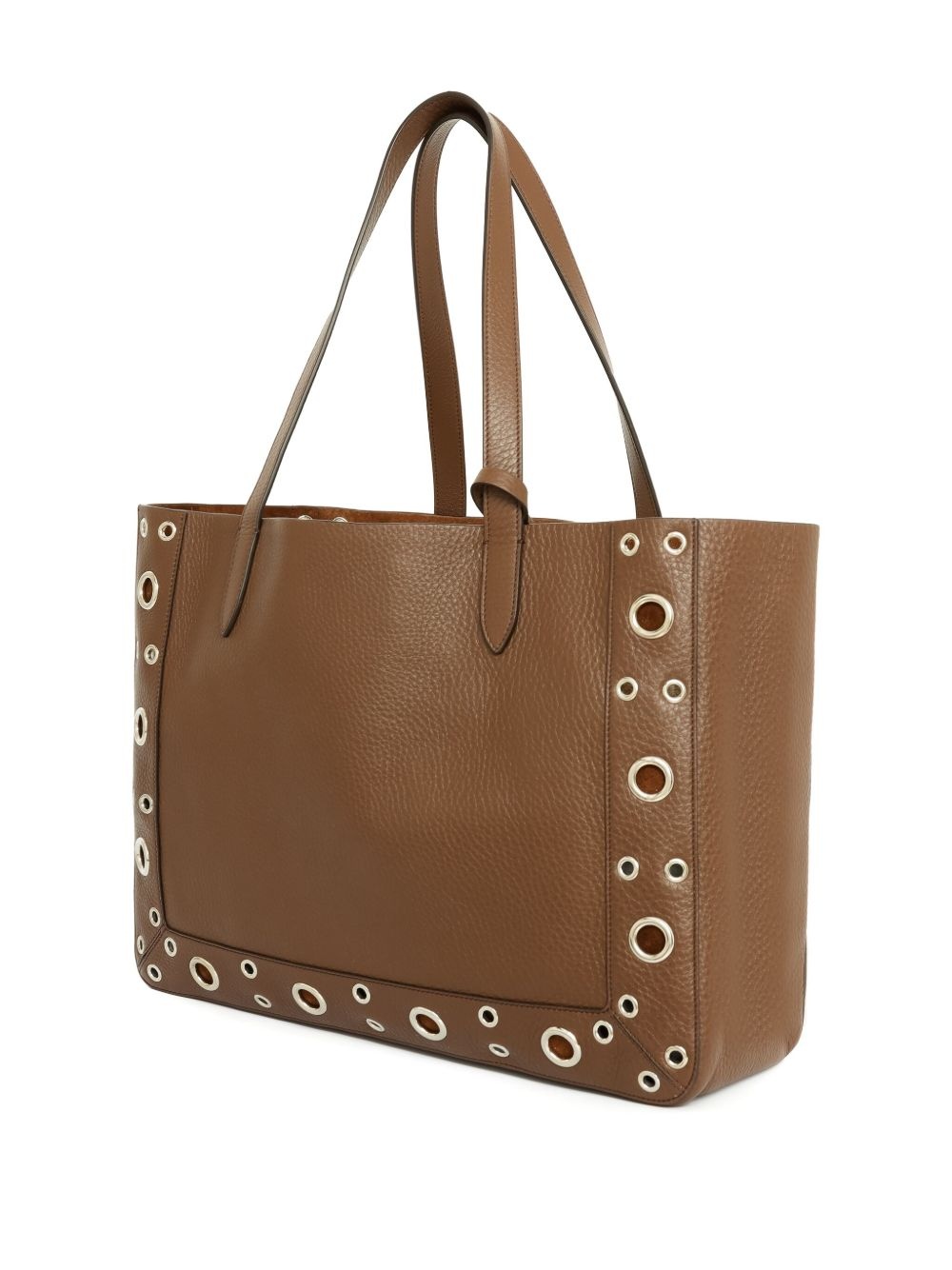 leather tote bag - 2