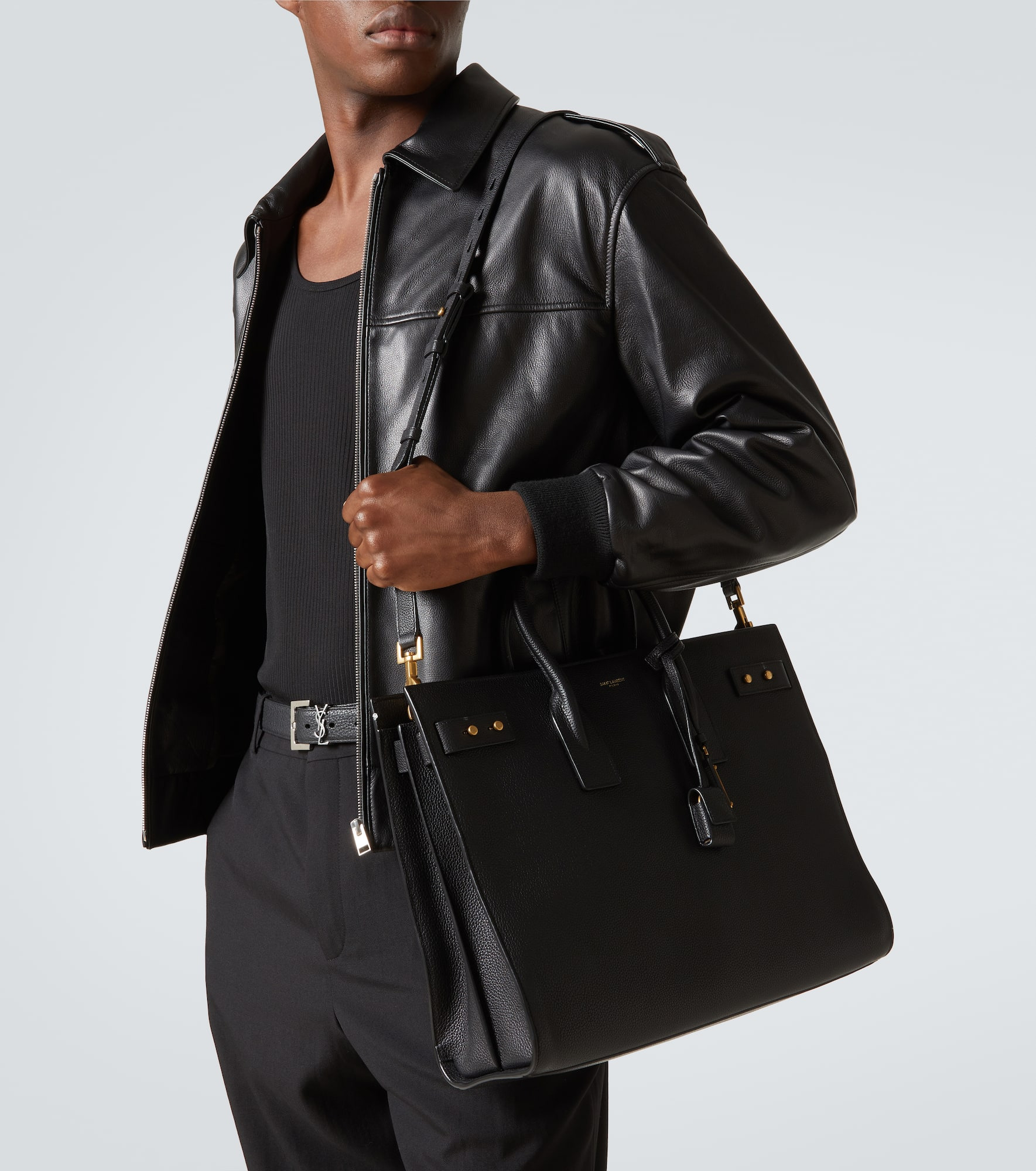 Sac de Jour Thin Large leather bag - 3