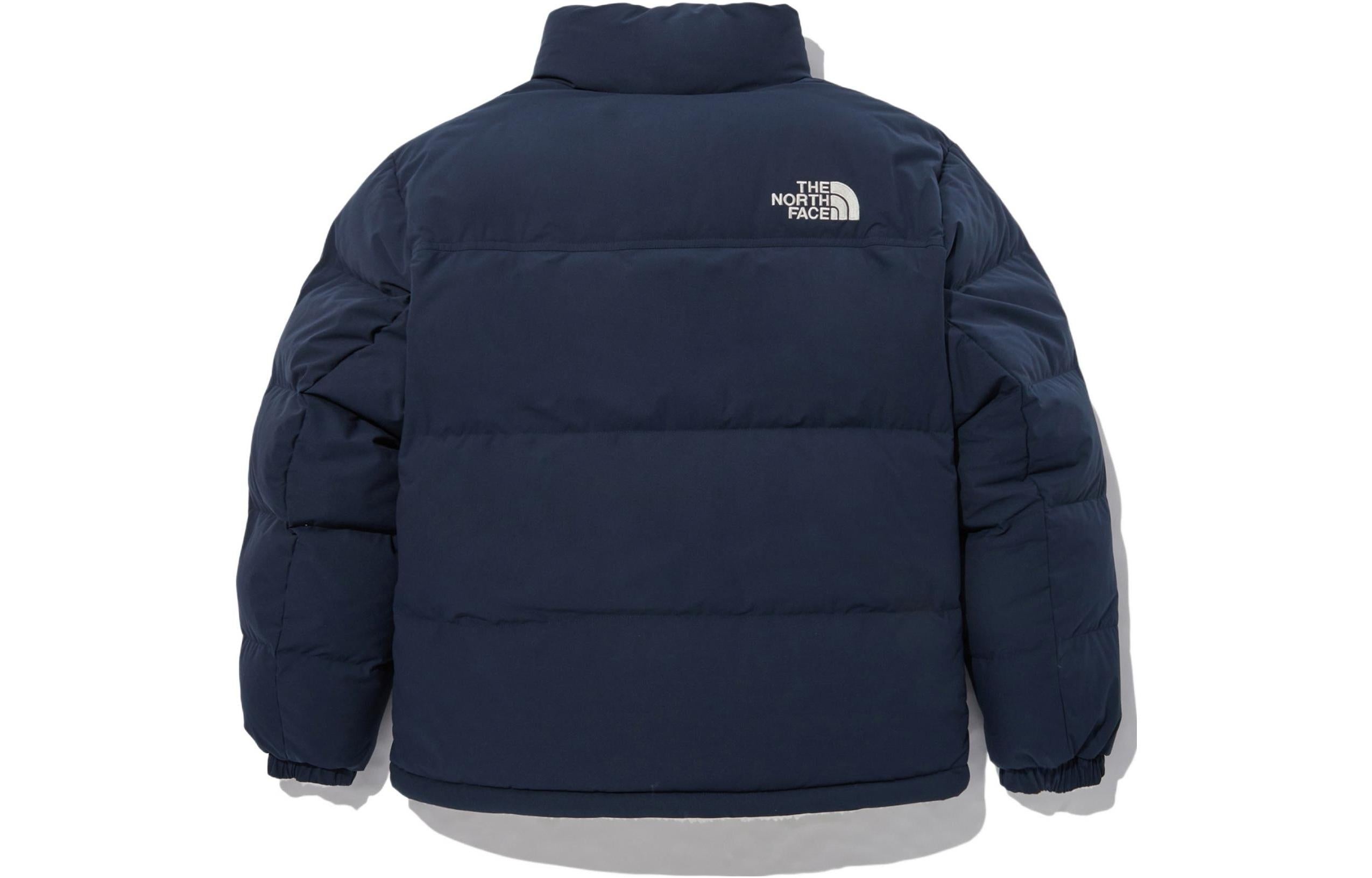 THE NORTH FACE Logo Winter Puffer Jacket 'Navy' NJ1DN77B - 3