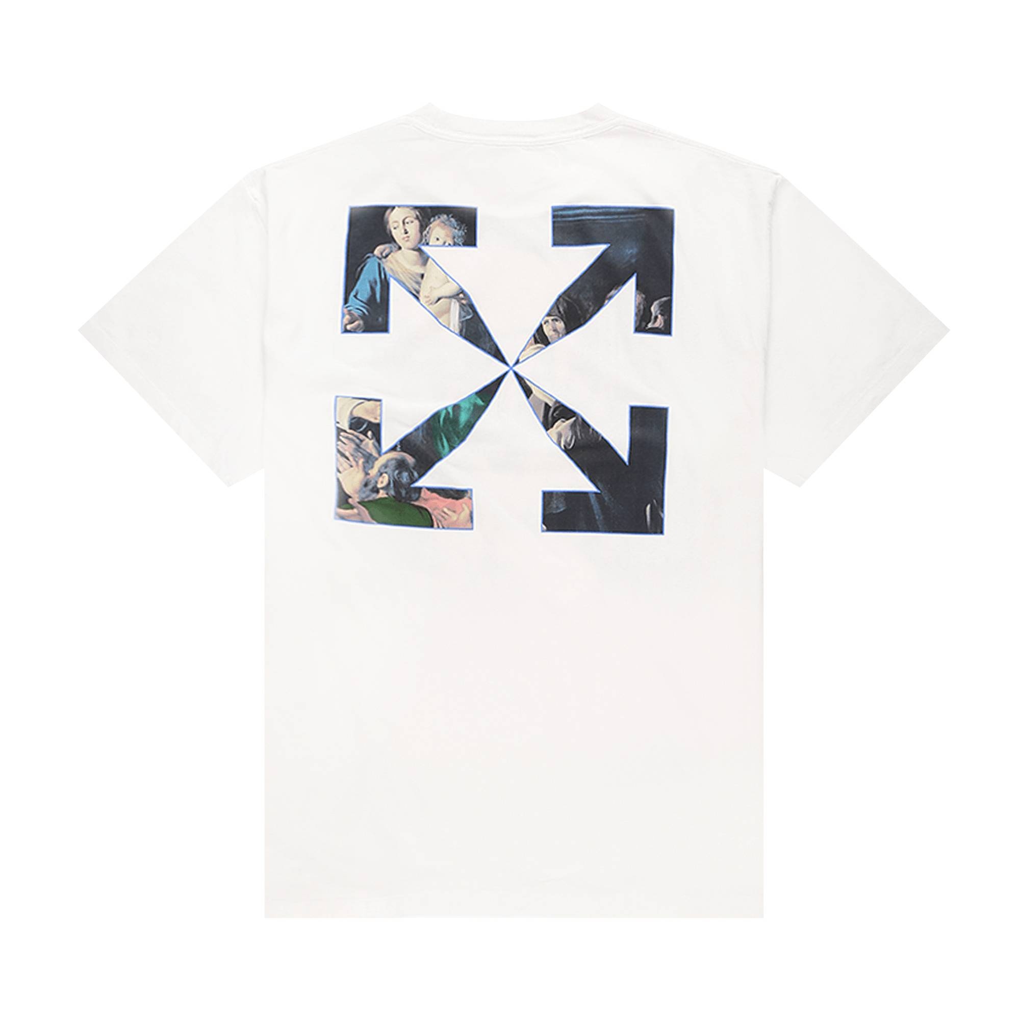 Off-White Caravaggio Painting Short-Sleeve Over Tee 'White/Black' - 2