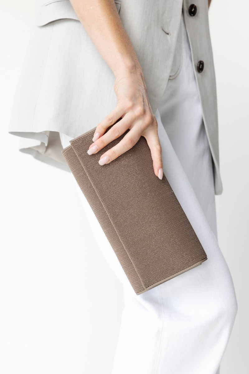 Brunello Cucinelli Precious Clutch - Rose Gold outlook