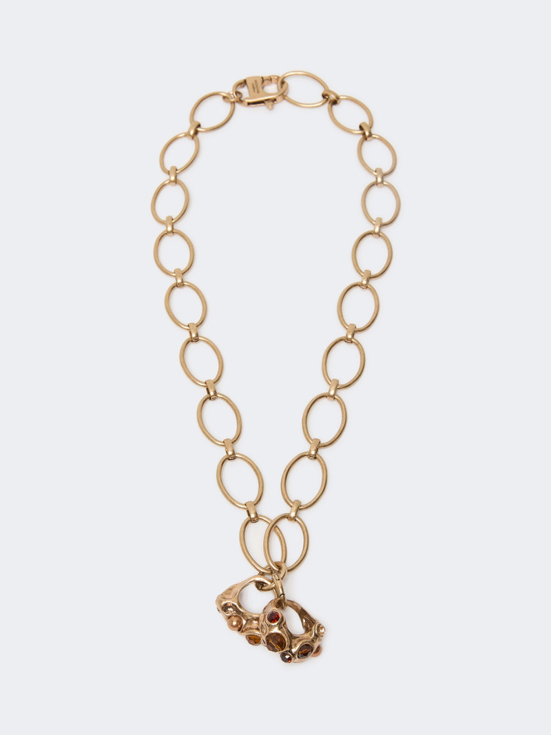 BERMUDA Chain necklace with charms - GOLD 1
