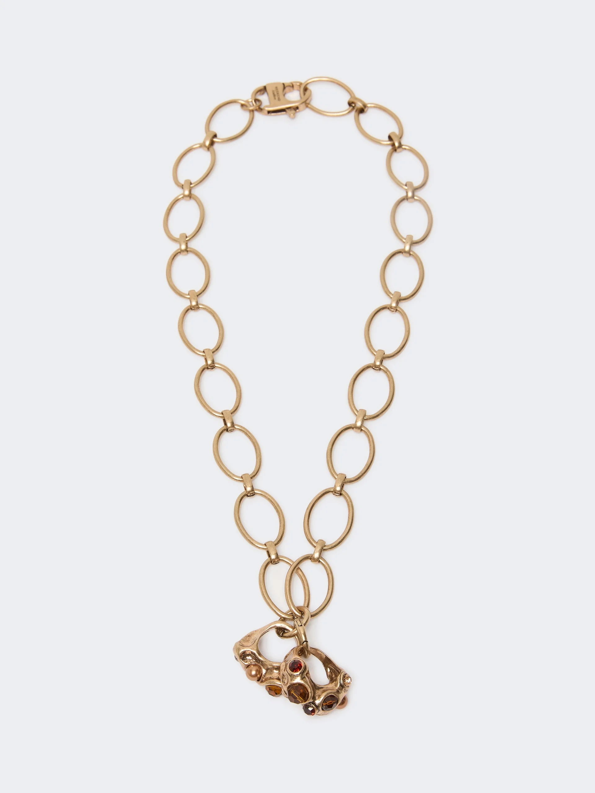 BERMUDA Chain necklace with charms - GOLD - 1