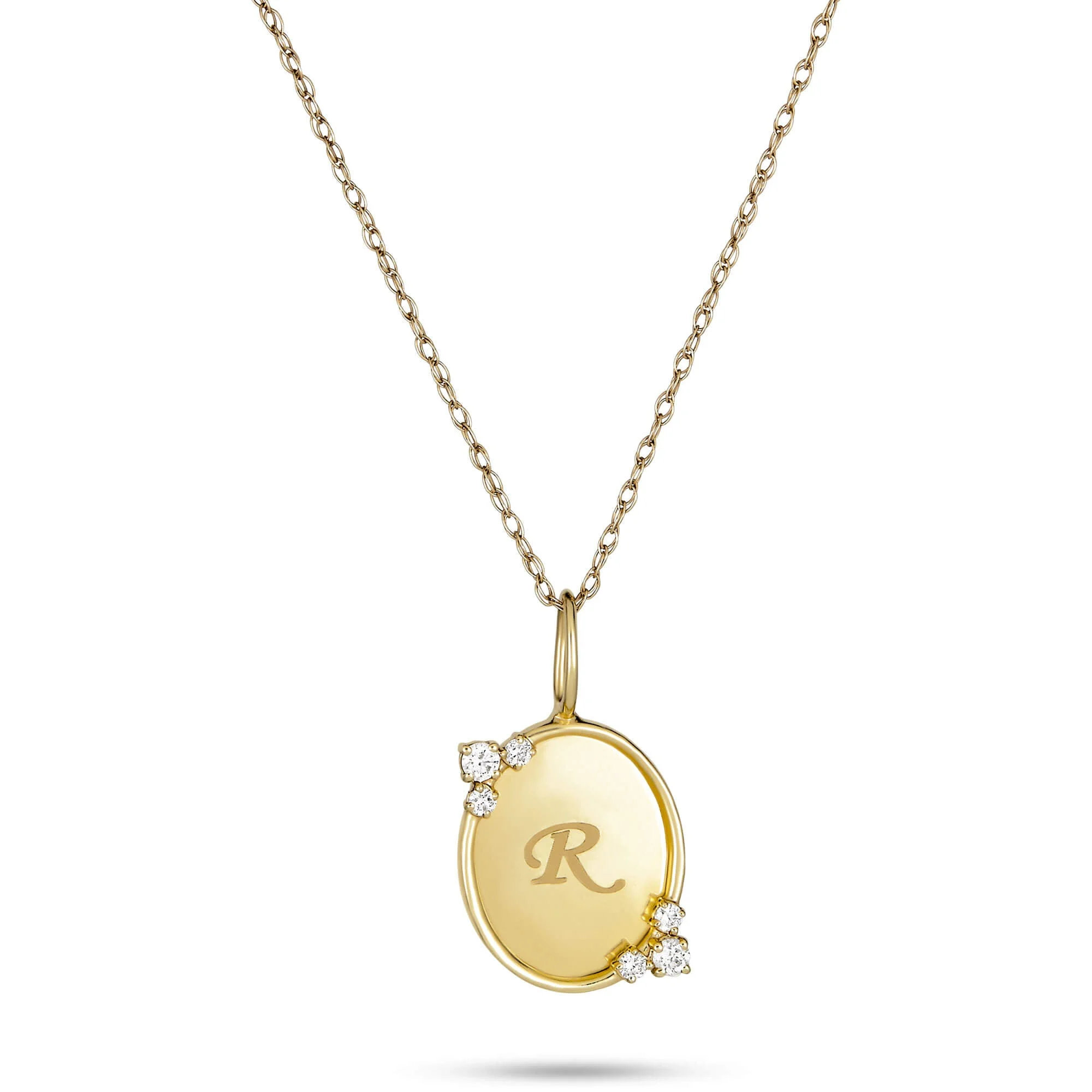 Mirror, Mirror Initial Necklace - 1