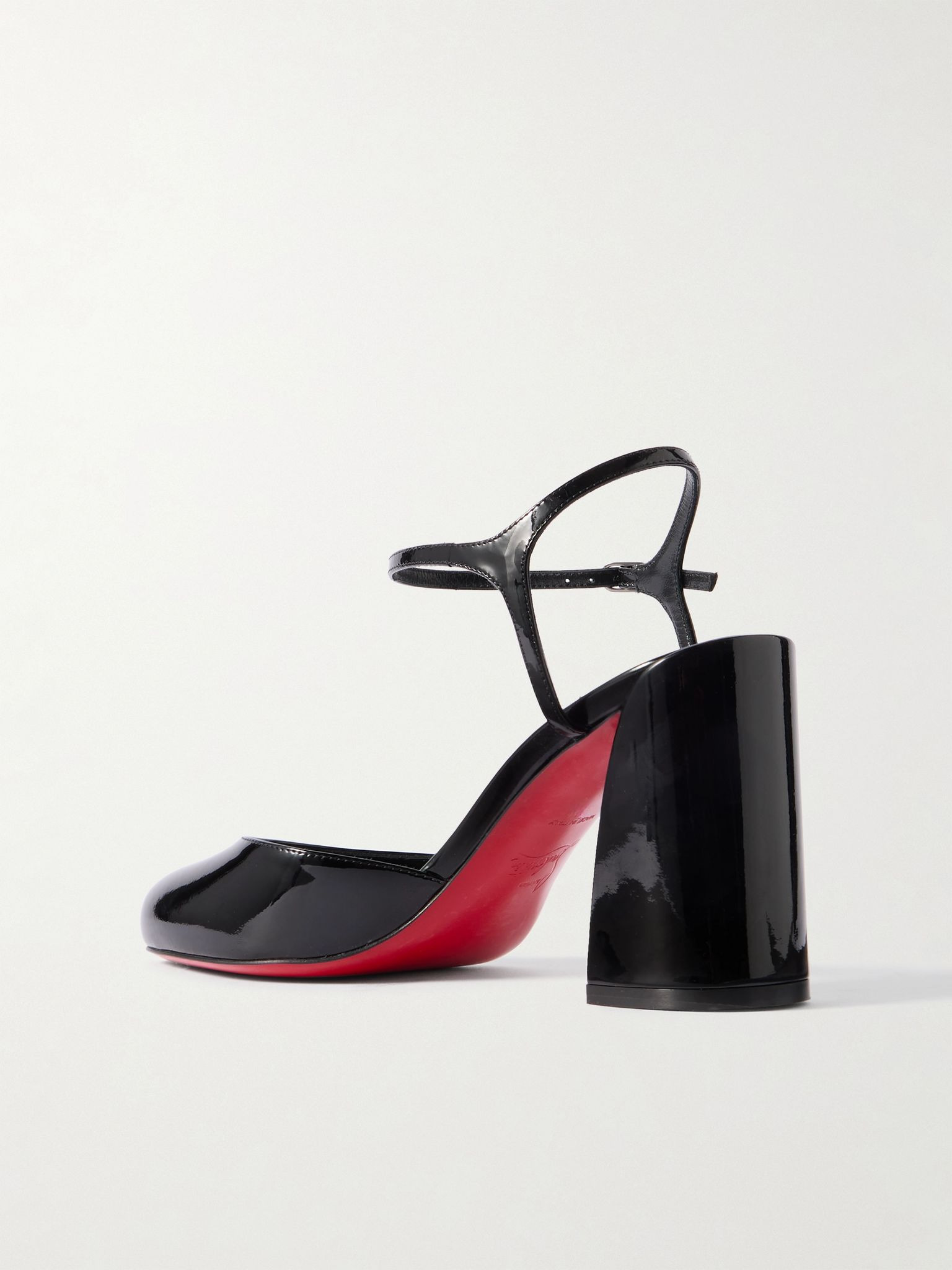 Jane 85 patent-leather pumps Black - 3
