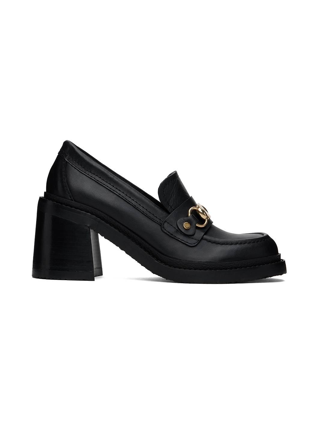 Black Edi Signature Heels - 1