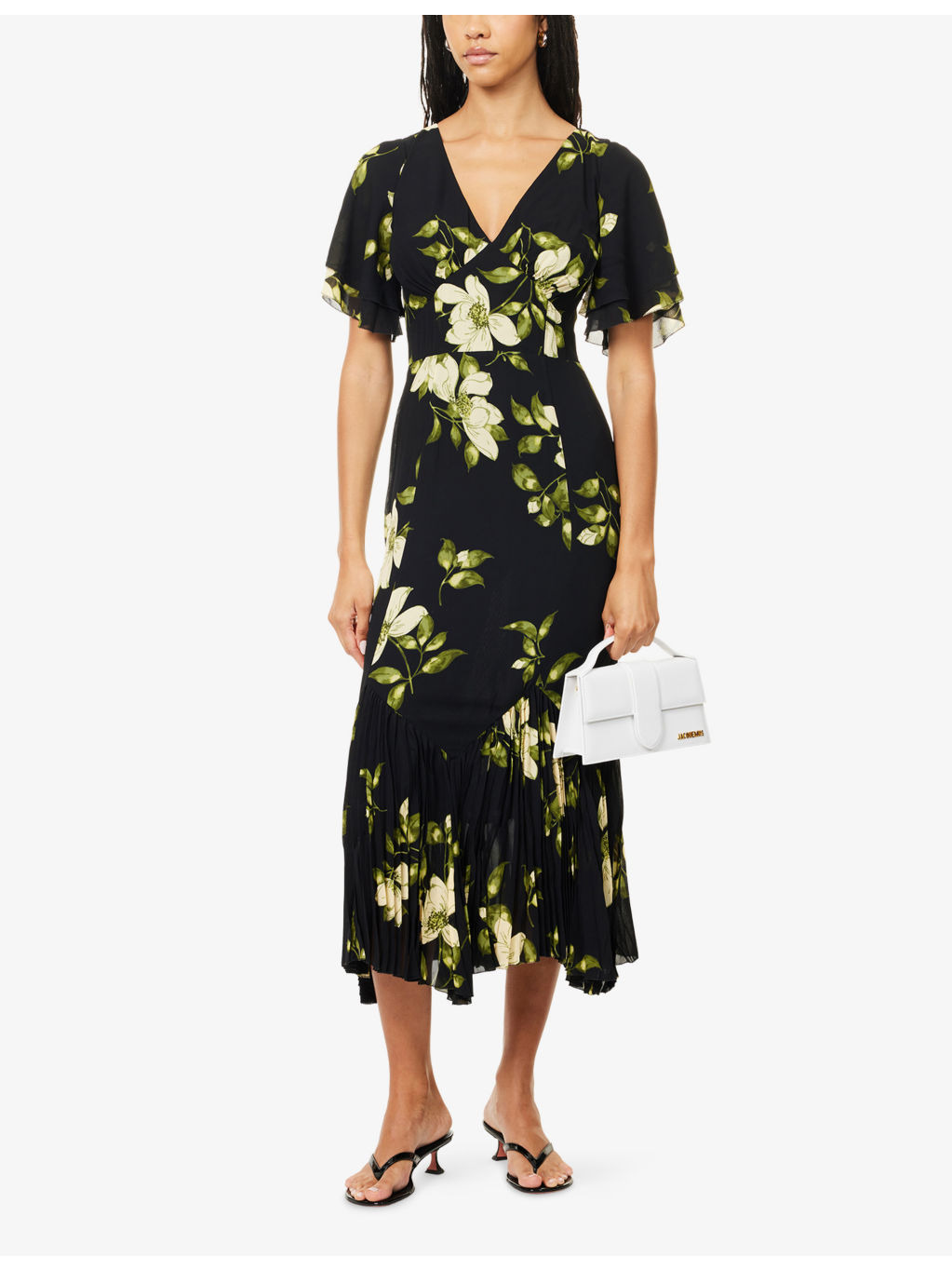 Salvia Woven Midi Dress - 2