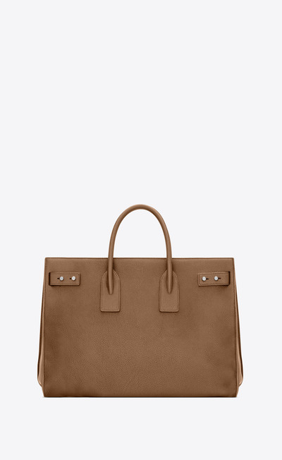 SAINT LAURENT sac de jour thin large bag in grained leather outlook