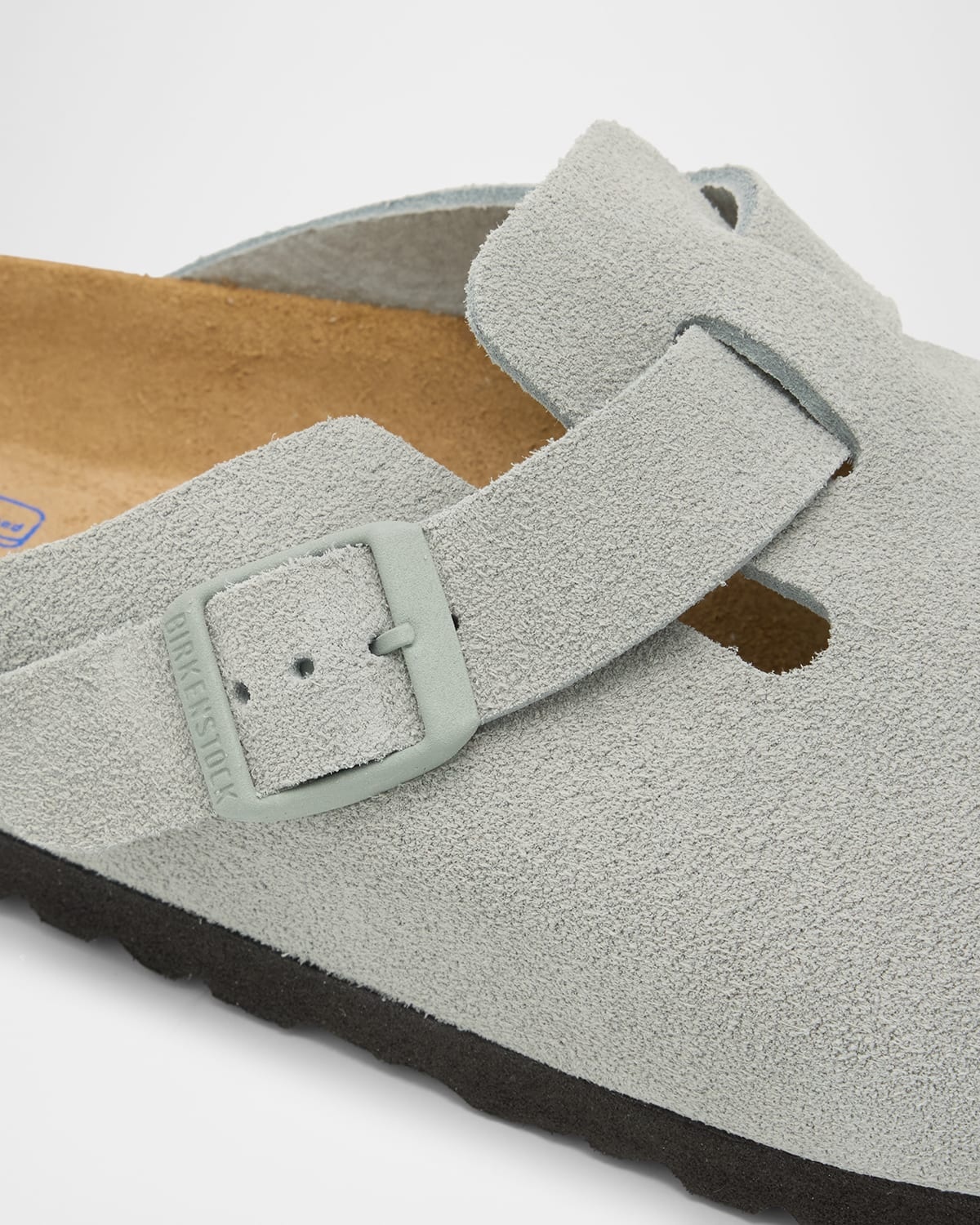 Boston Soft Footbed Suede Mule Clogs - 4