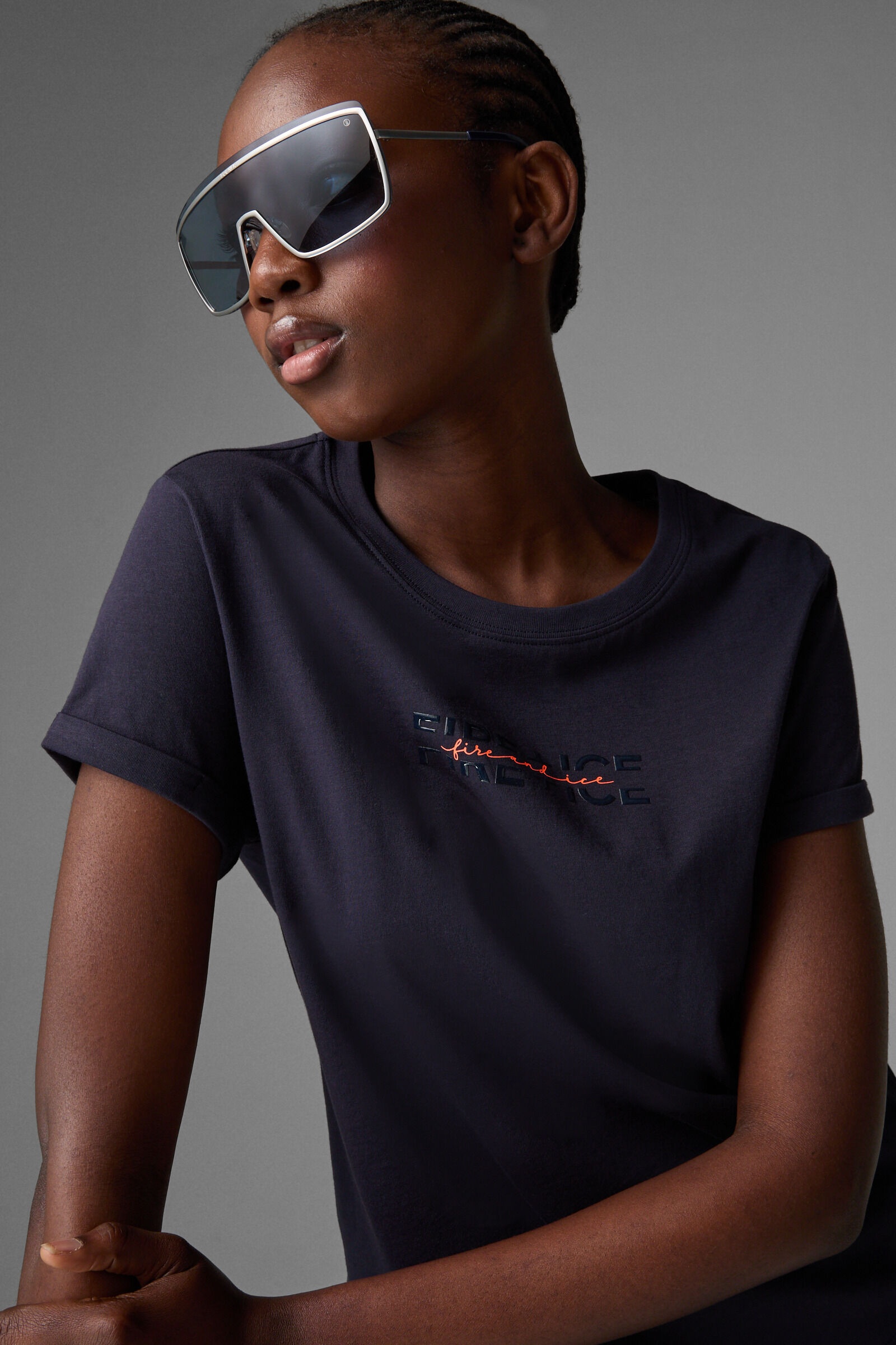 Debra T-shirt in Dark blue - 4