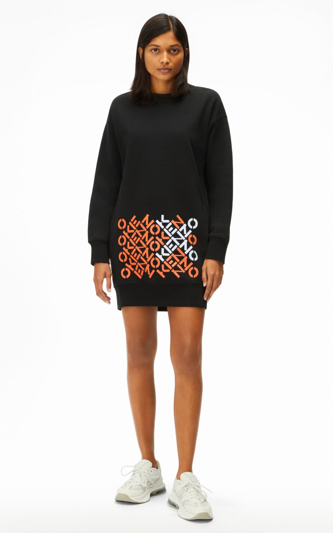 KENZO Sport multi X sweatshirt dress - 2