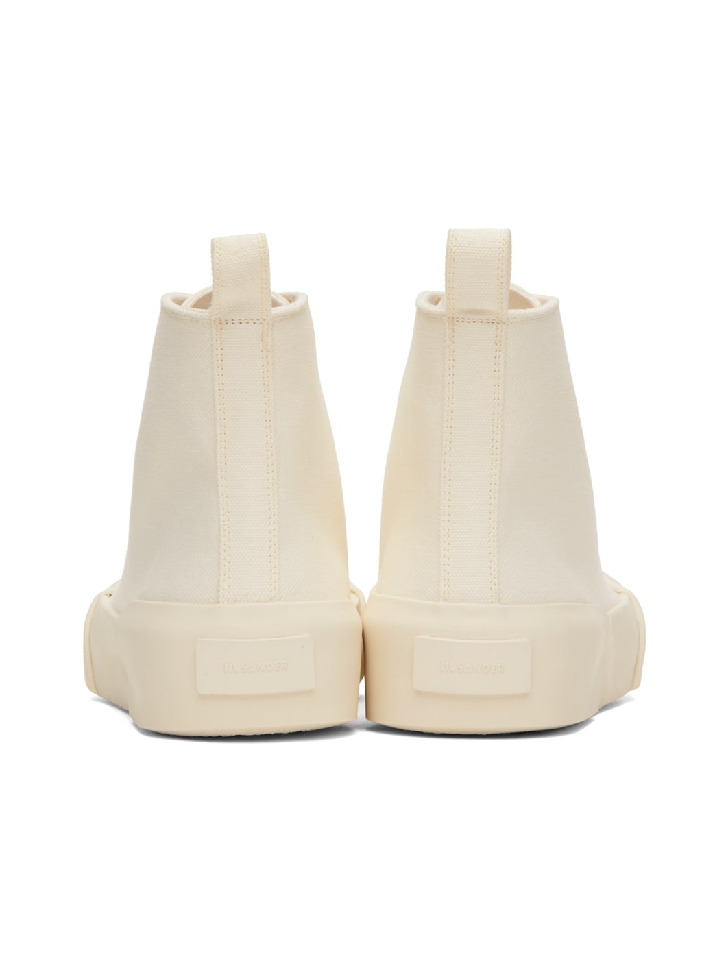Off-White Cap Toe High-Top Sneakers - 2