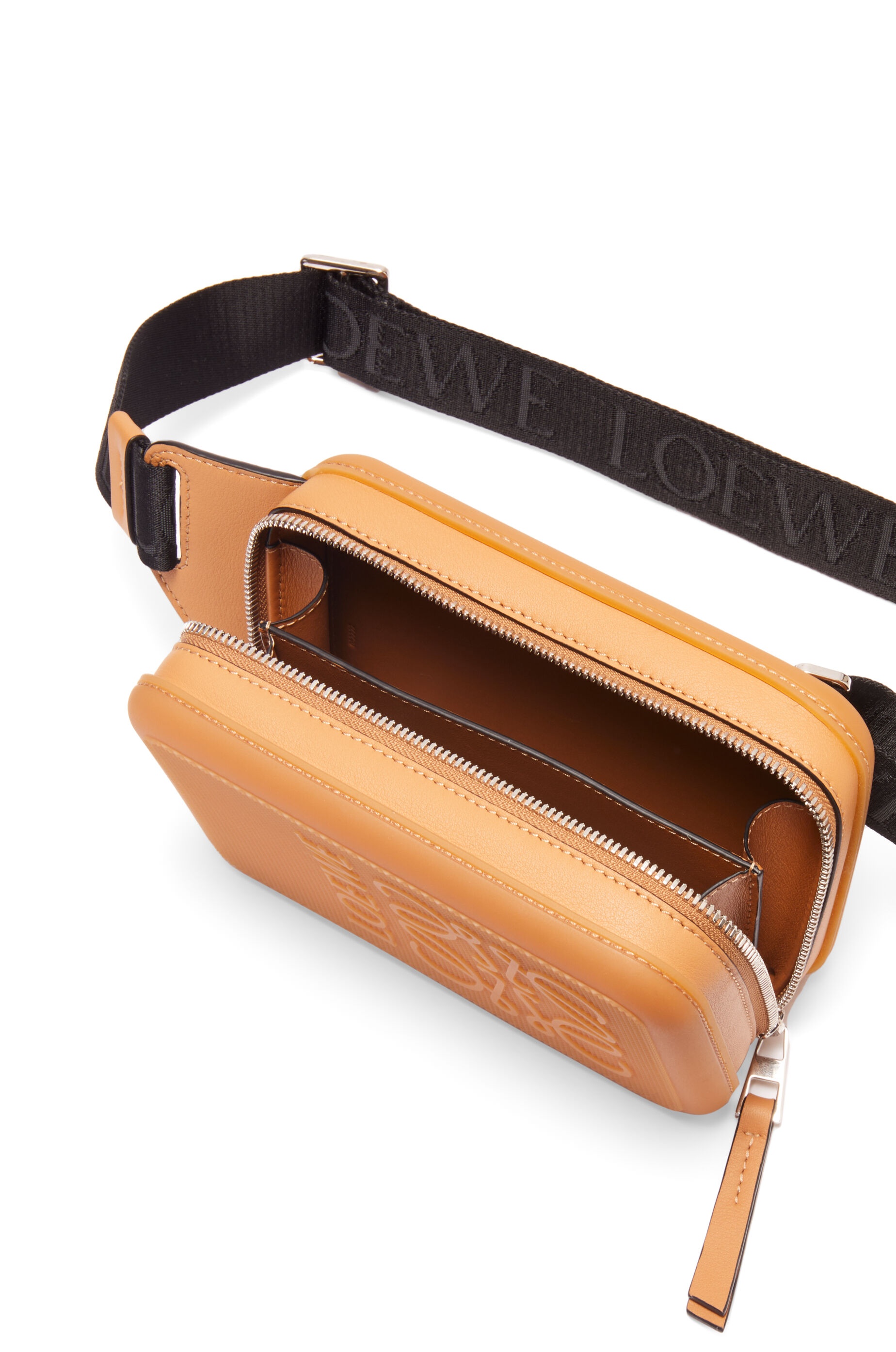Molded Sling in diamond rubber and calfskin - 5