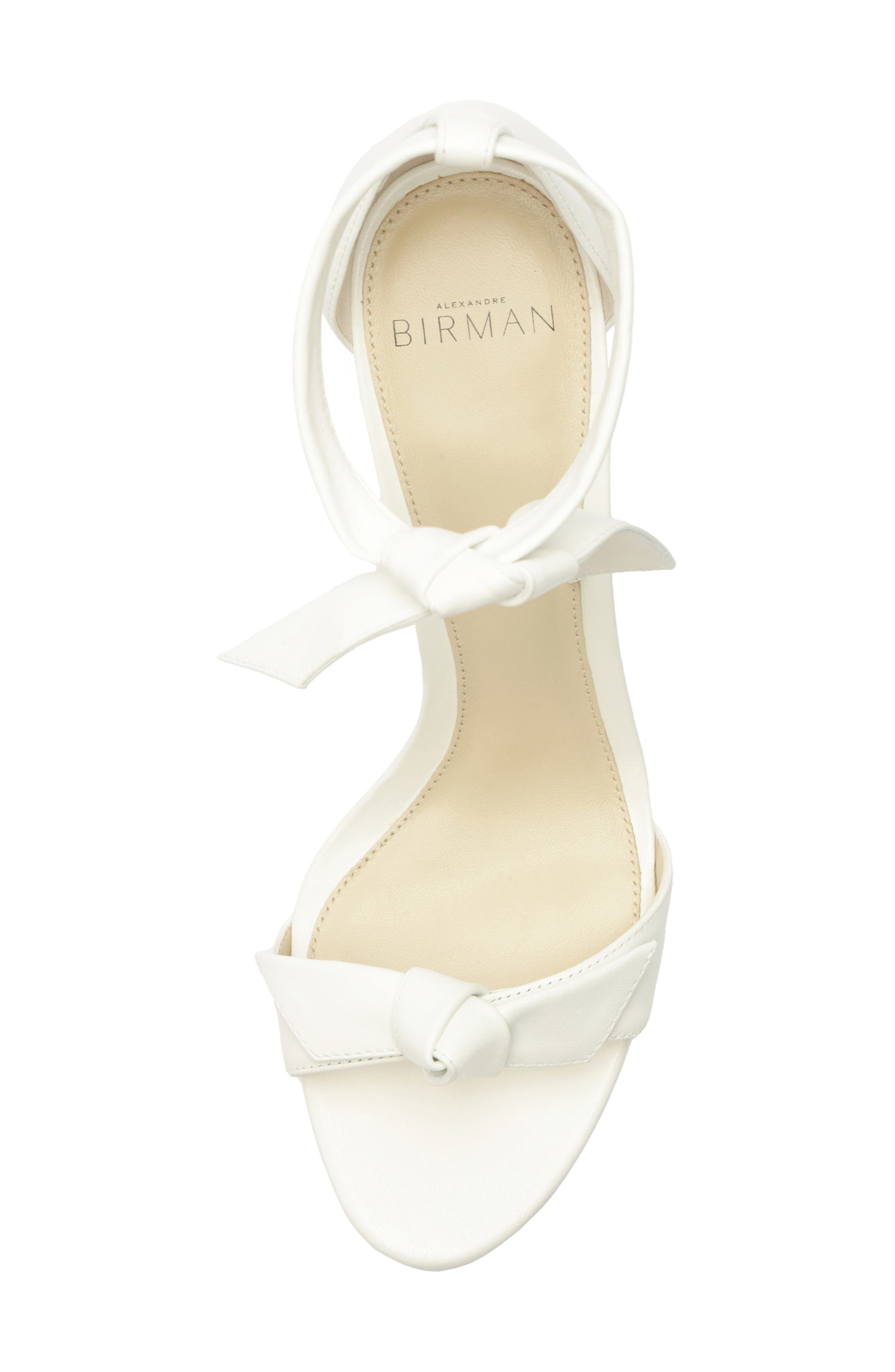 Alexandre Birman Mabeleh Ankle Strap Platform Sandal in White at Nordstrom - 5