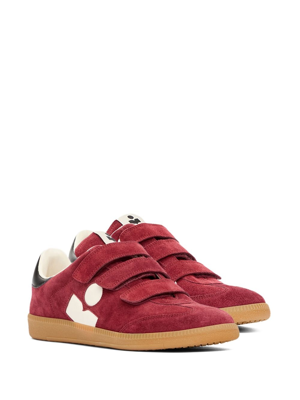 Beth touch-strap suede sneakers - 2