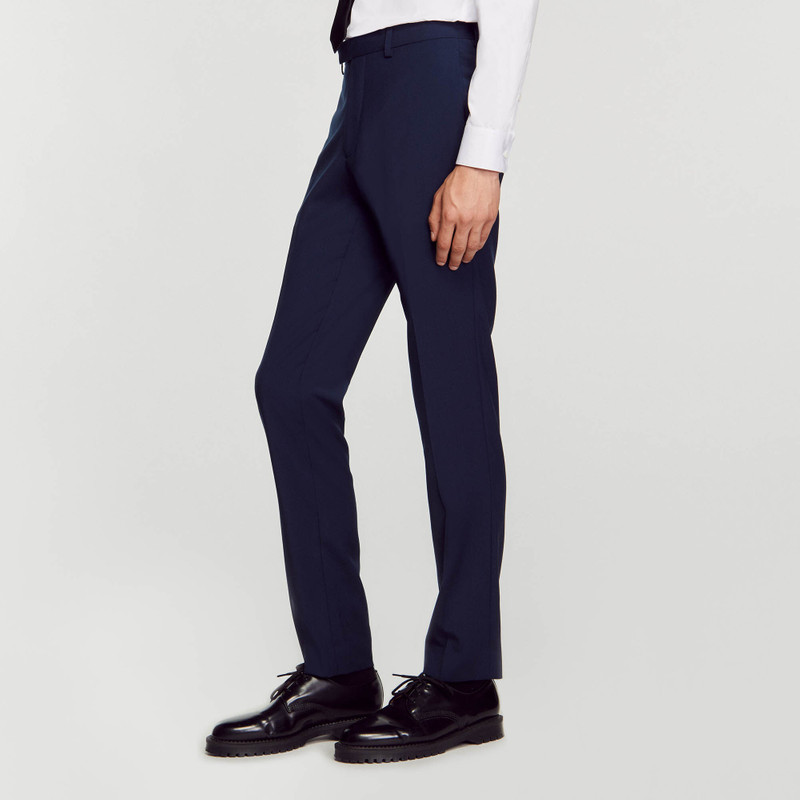 VIRGIN WOOL SUIT TROUSERS 5