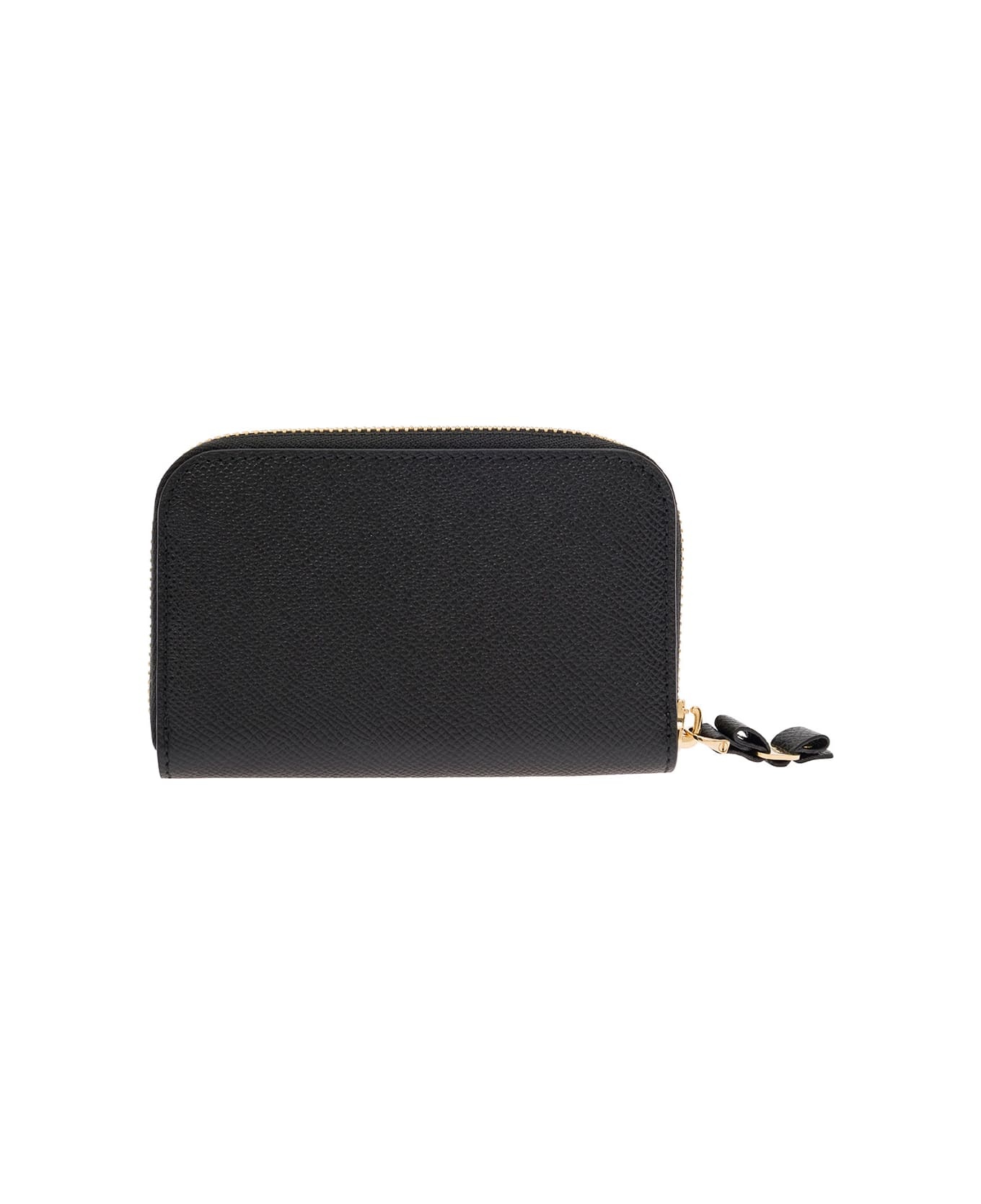 Black Leather Wallet - 2