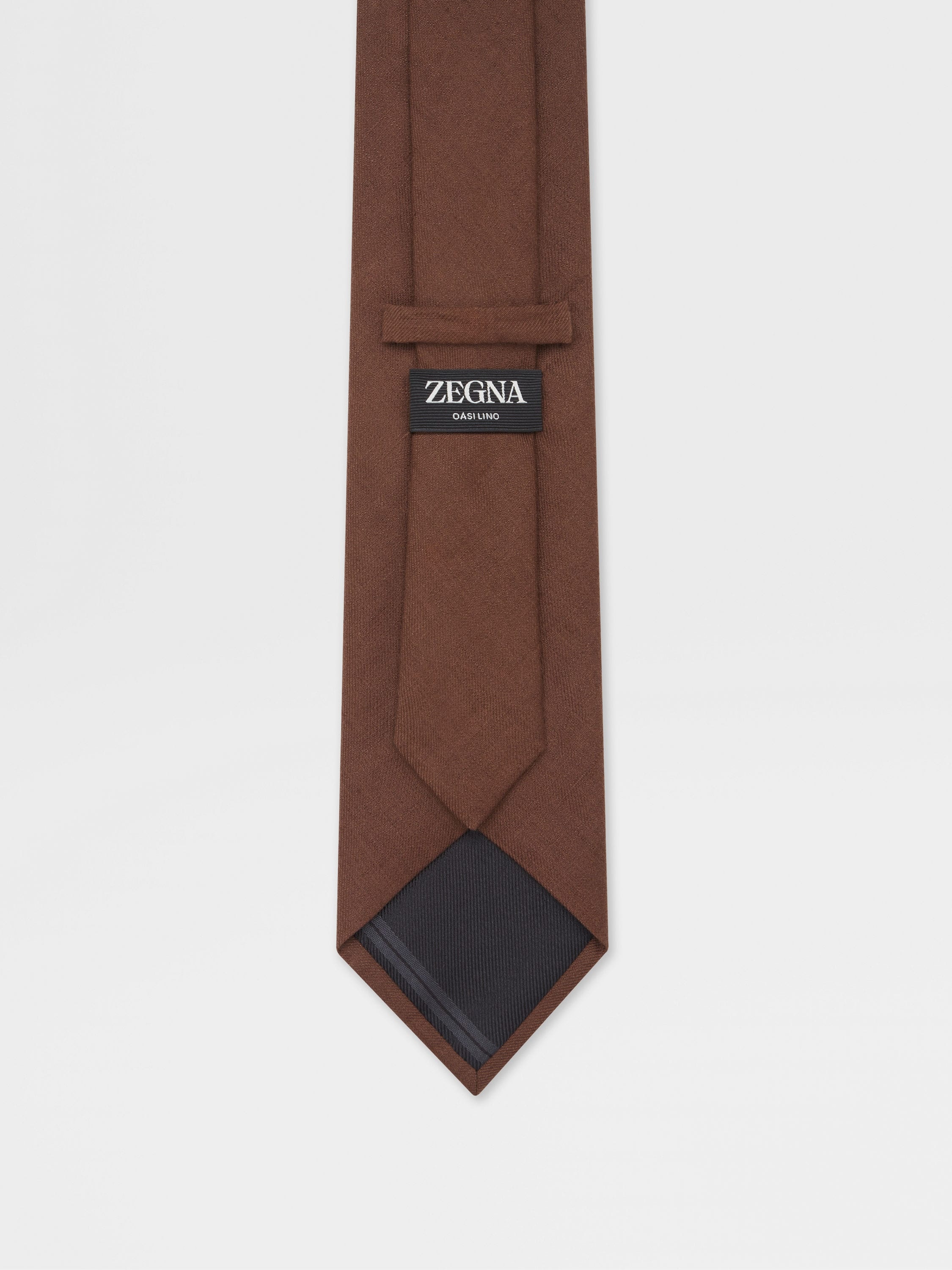 DARK BROWN OASI LINO TIE - 3