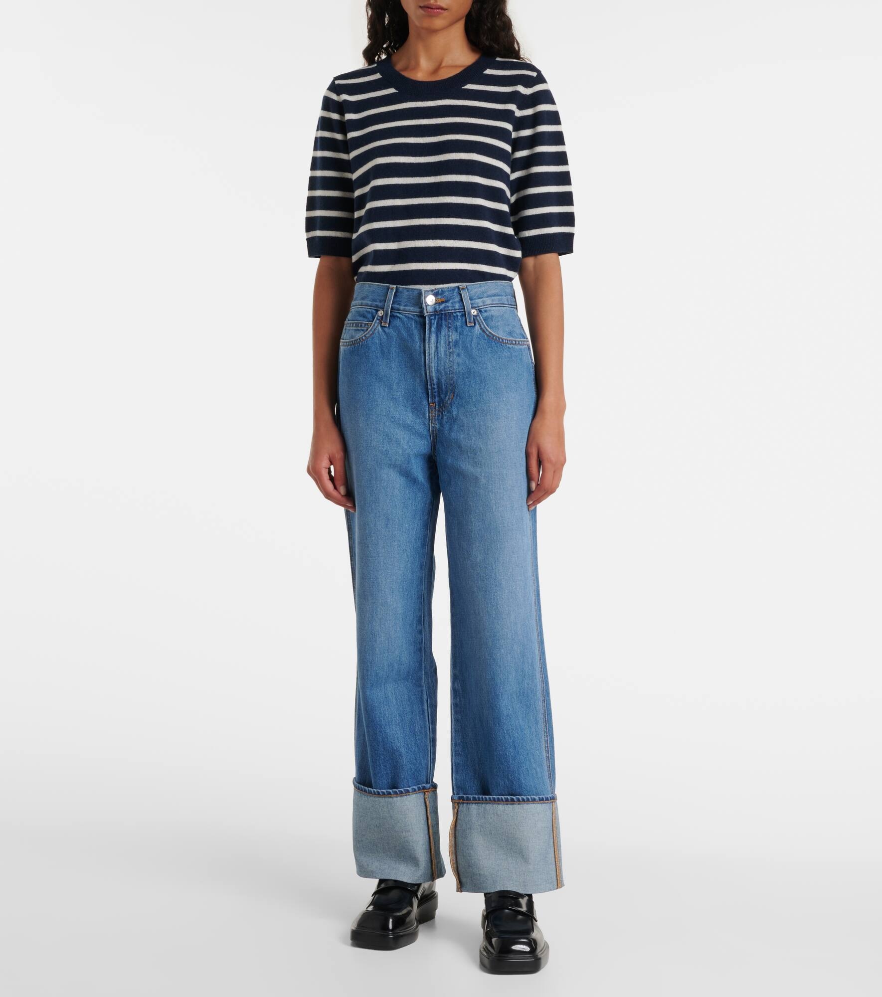 Dylan high-rise straight jeans - 7