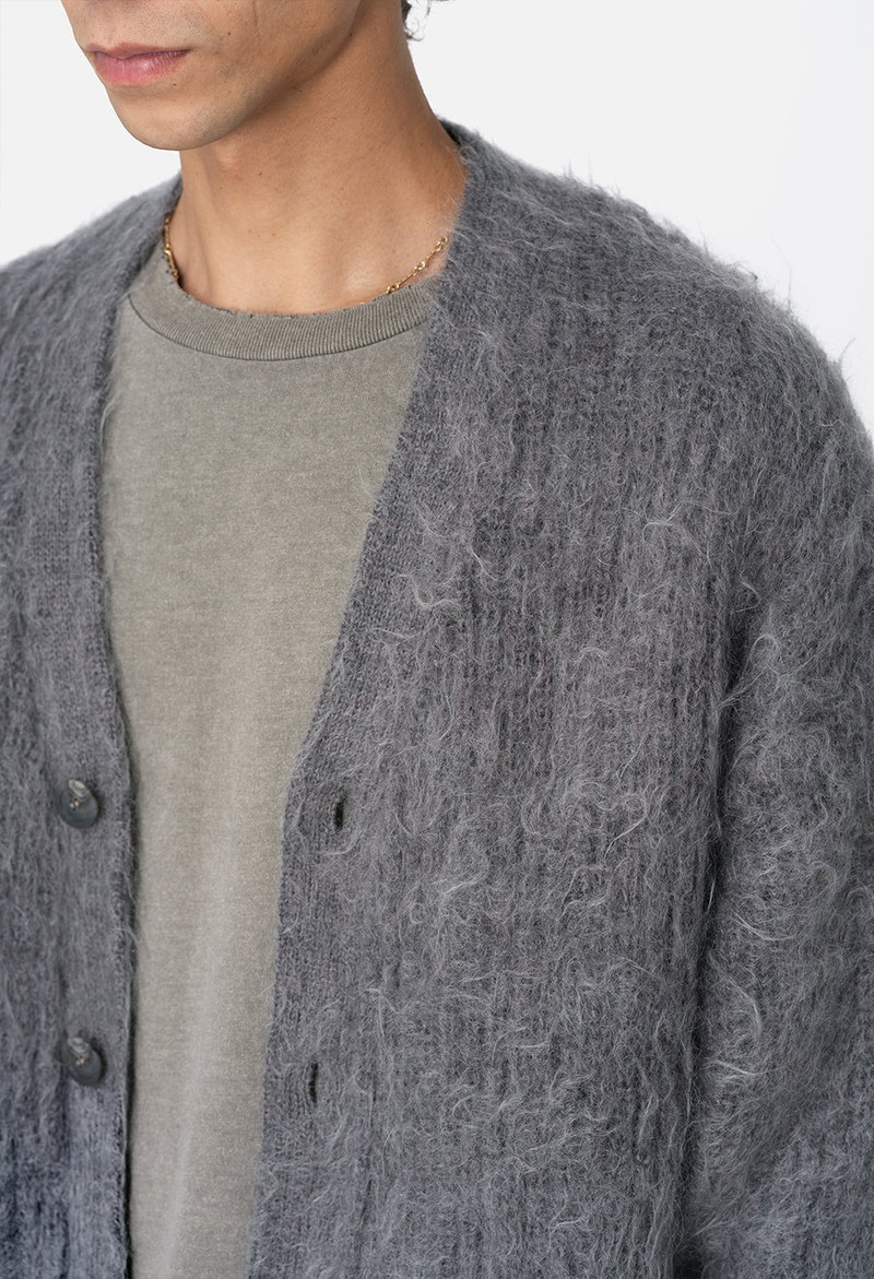 WOOL MOHAIR CARDIGAN 6
