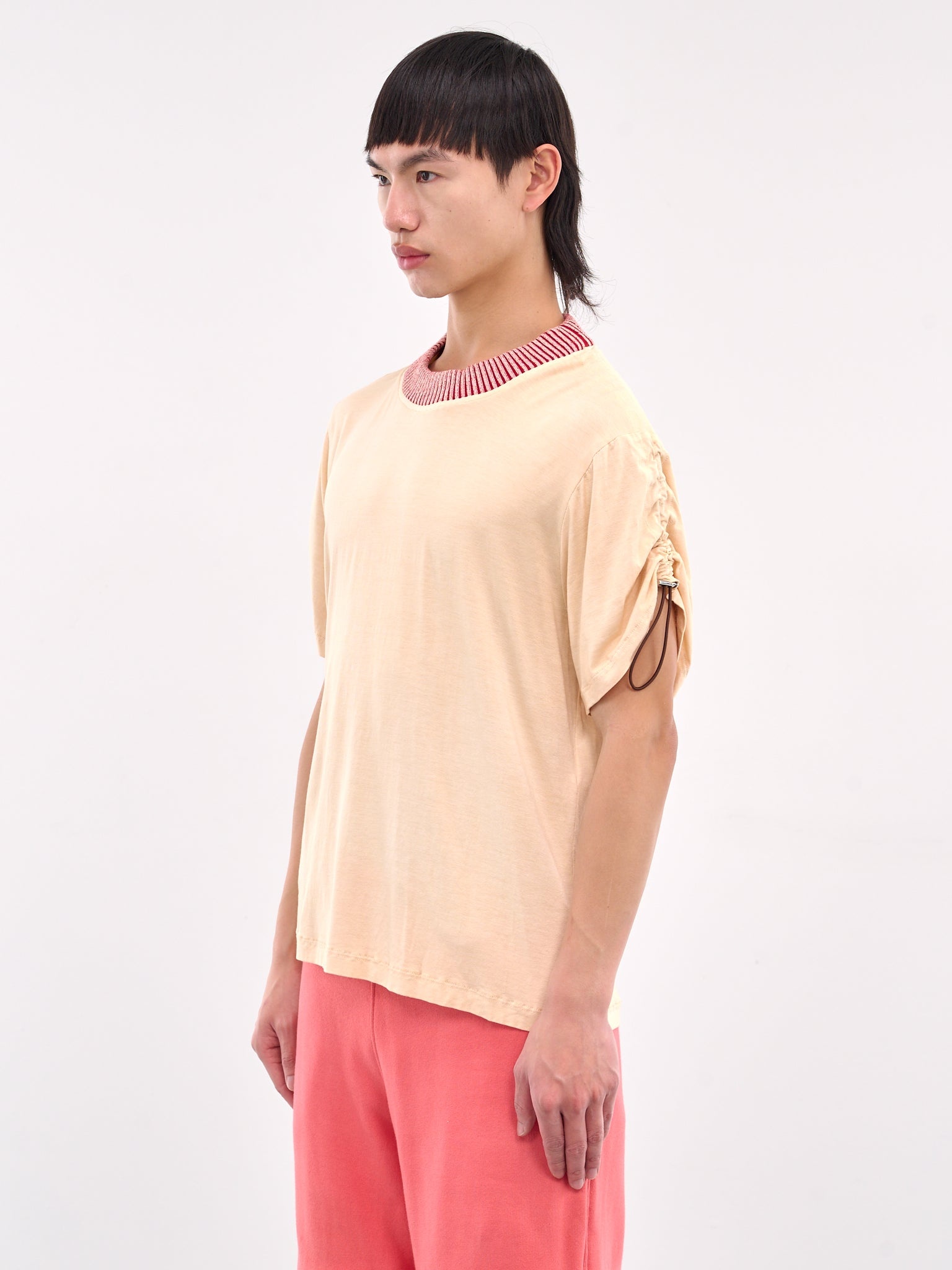 Drawcord Sleeve Tee - 2