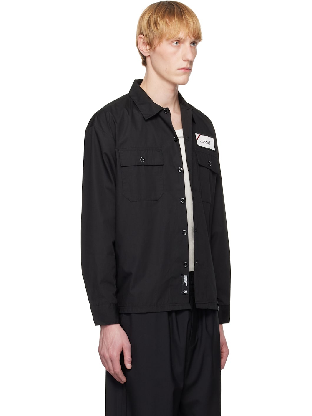 Black Classic Work LS-1 Shirt - 2