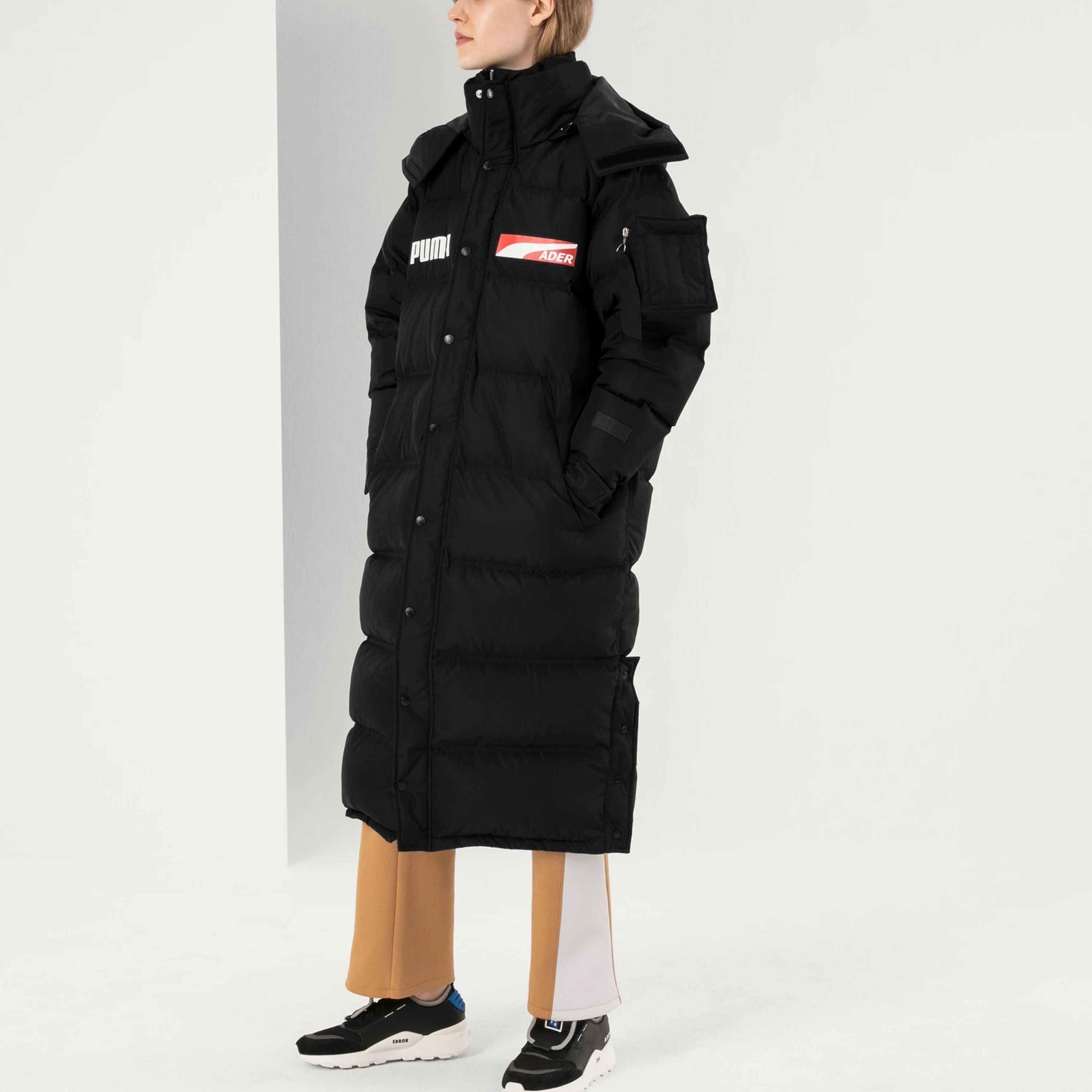 PUMA X Ader Error Down Coat 'Black' 576956-01 - 6