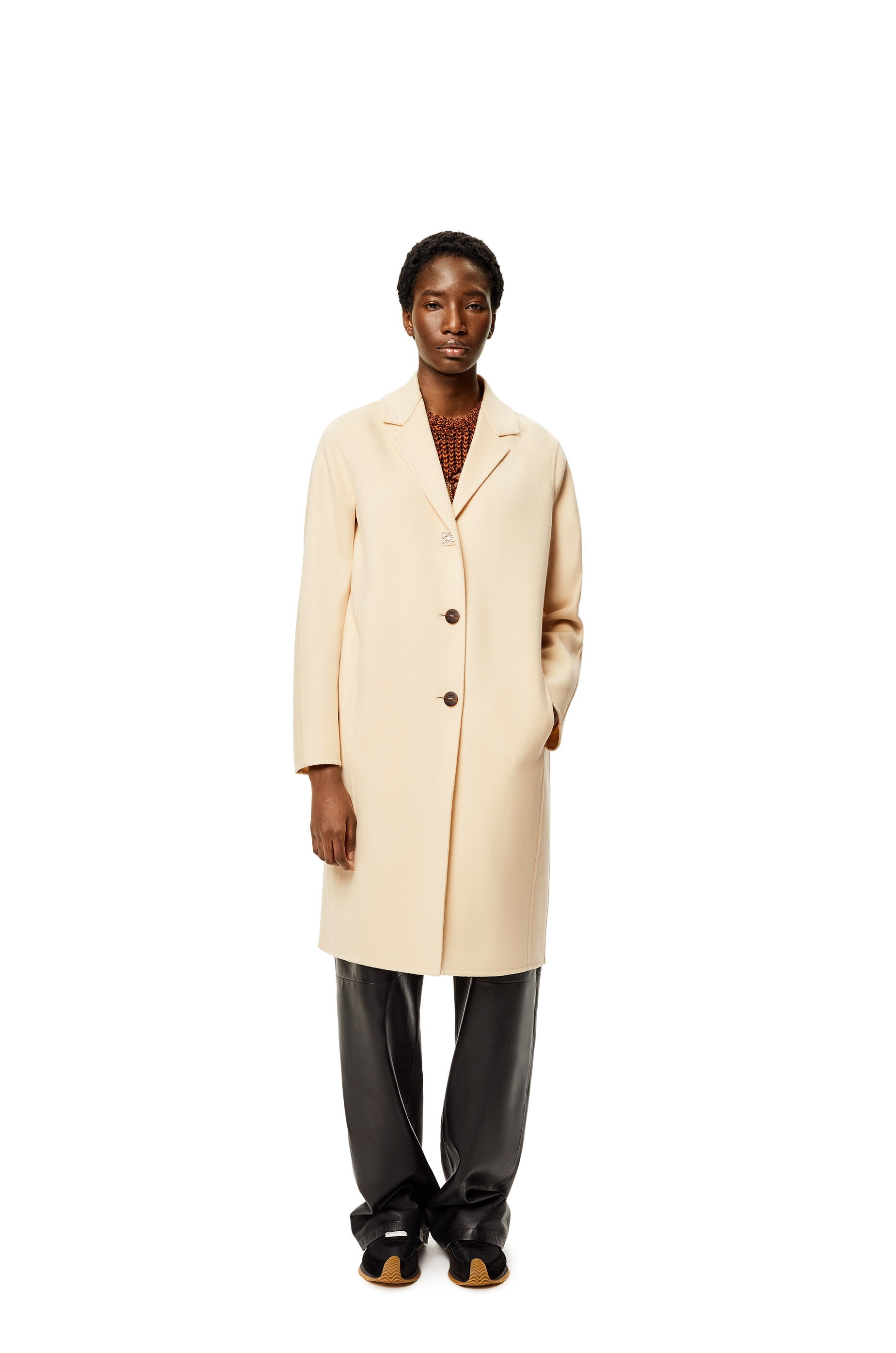 Anagram coat in wool and cashmere - 3