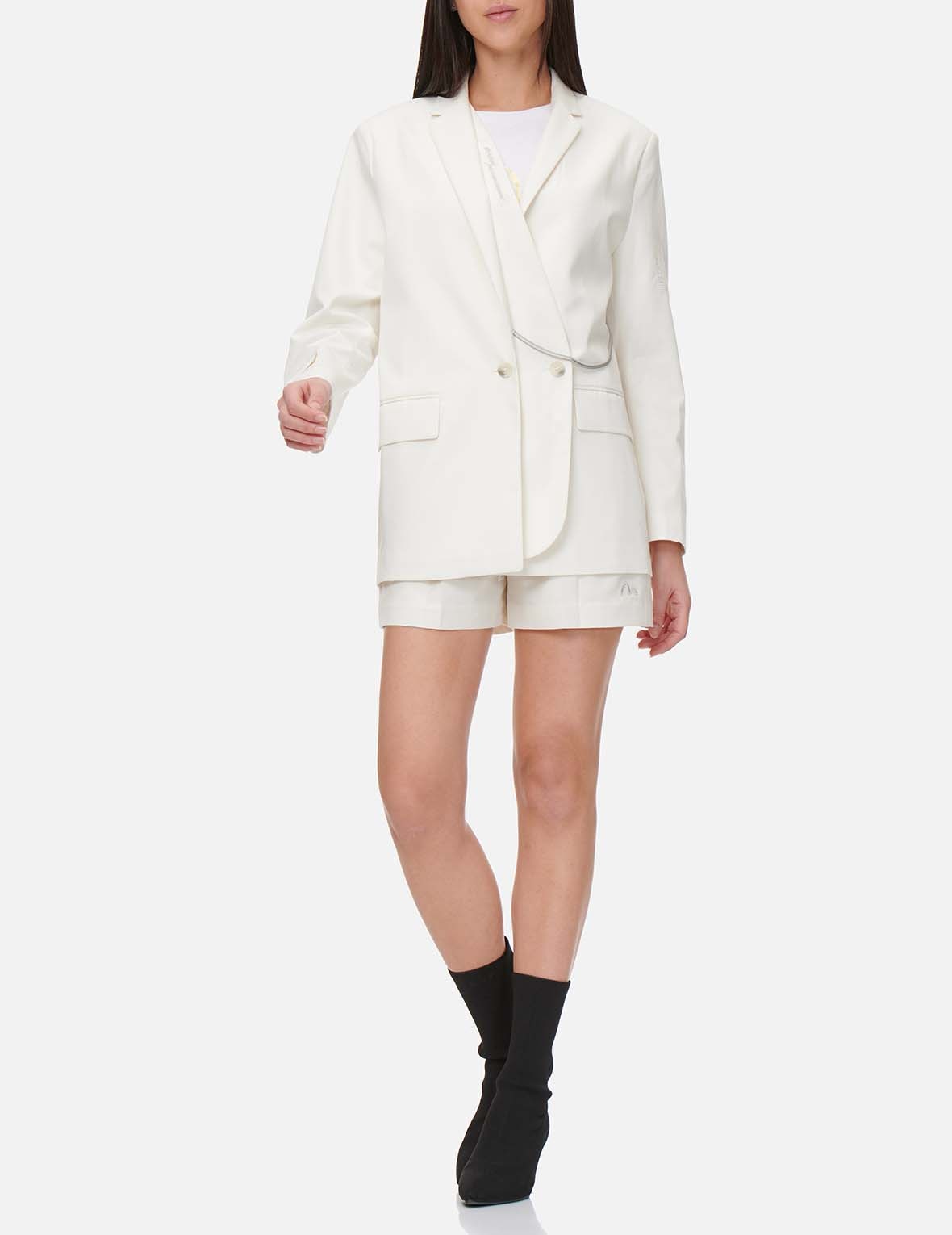 Double Lapel Blazer - 3