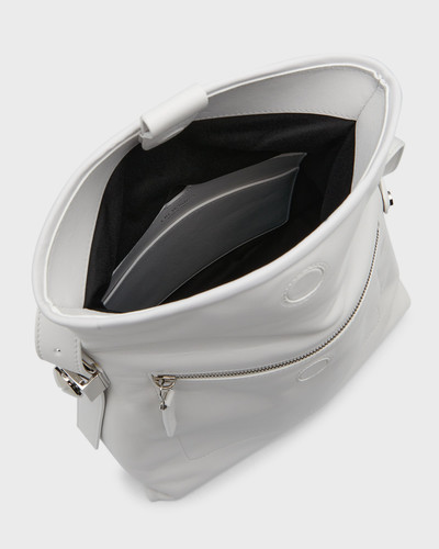 Off-White Booster Medium Leather Shoulder Bag outlook