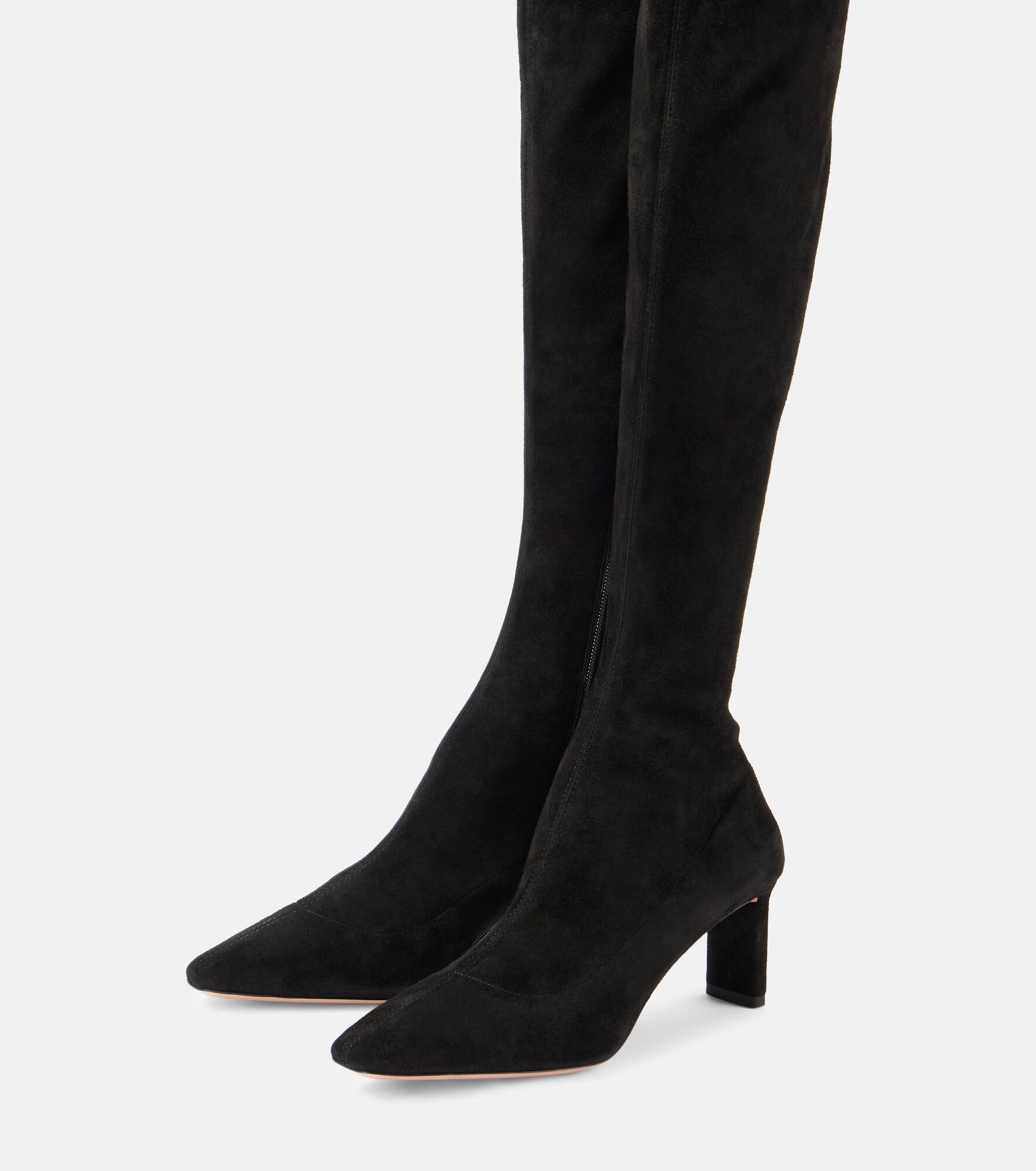 Zenn 65 suede knee-high boots - 4