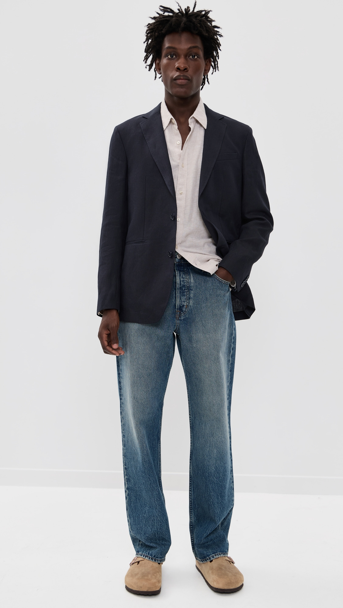 Garret Linen Blazer - 4