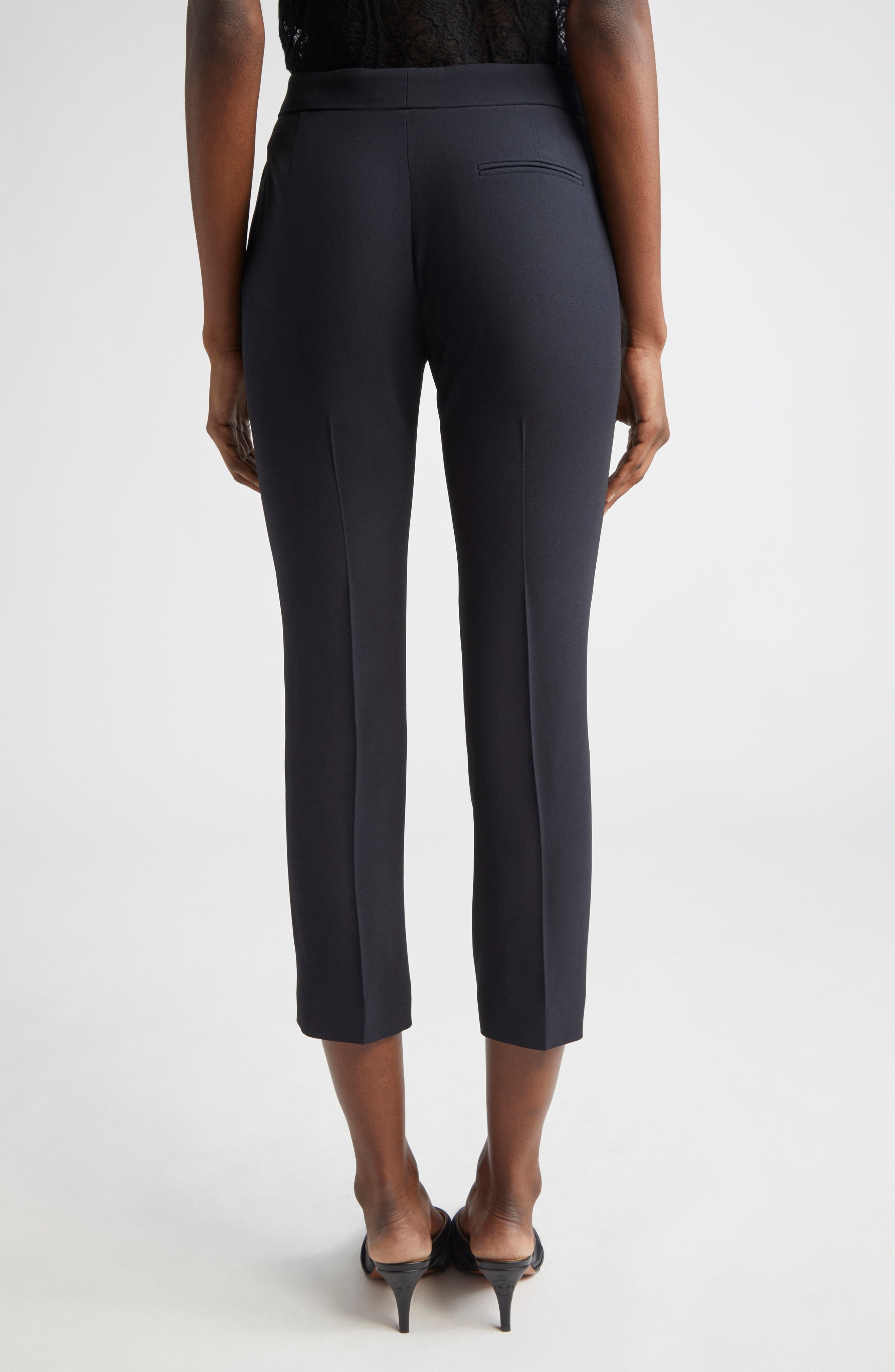 McQueen Cigarette Pants in Black at Nordstrom - 3