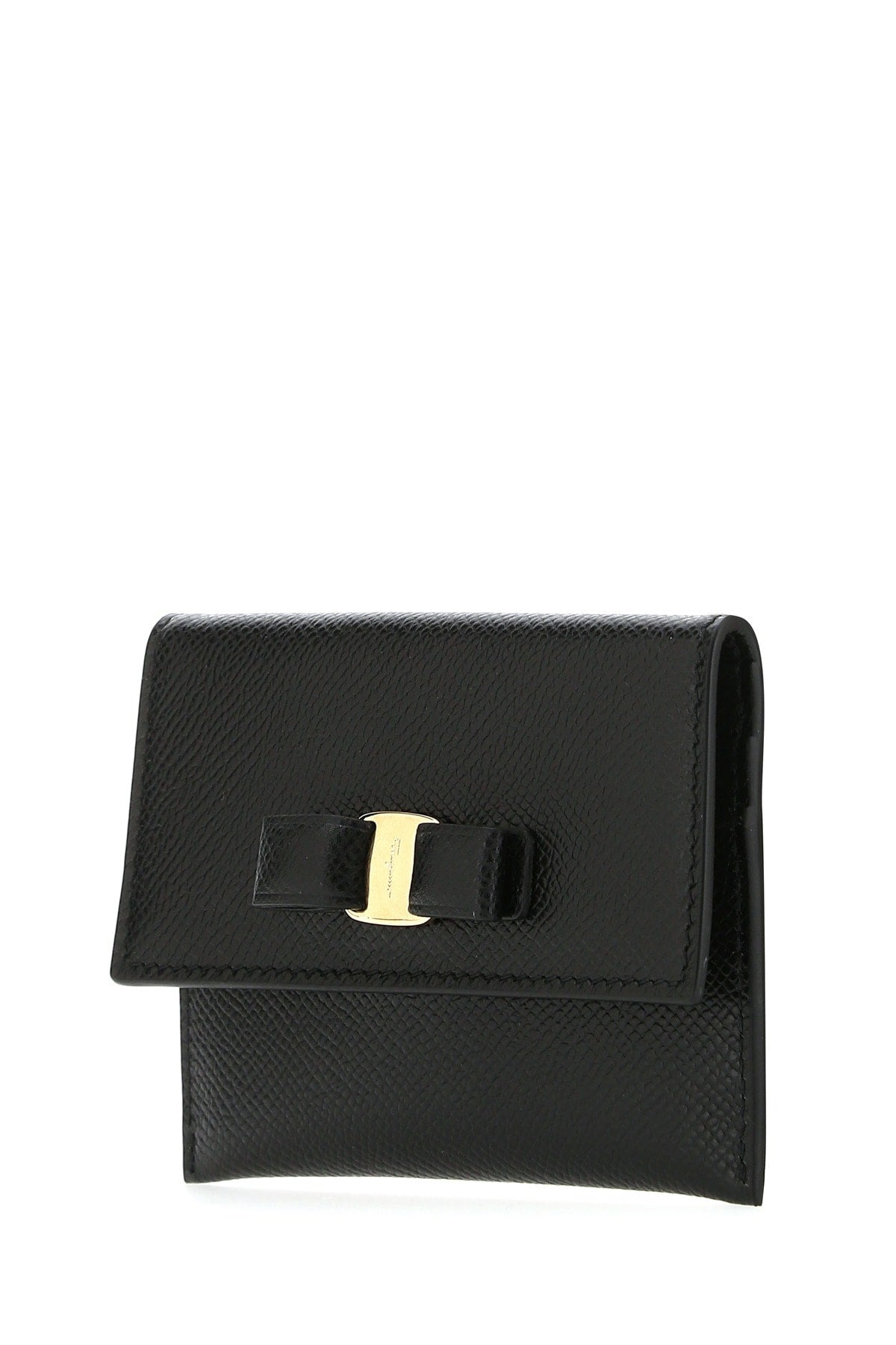 Salvatore Ferragamo Women Black Leather Card Holder - 5