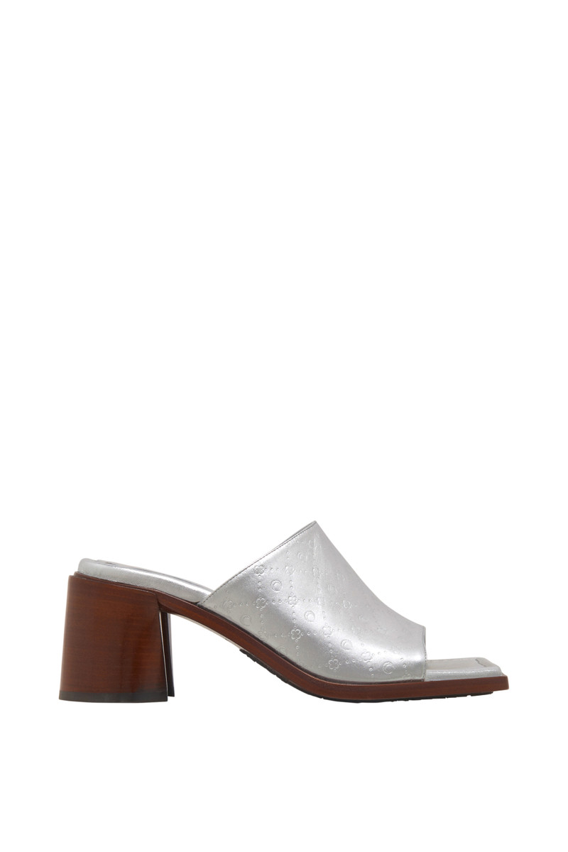 Laminated Leather MS Mules 1