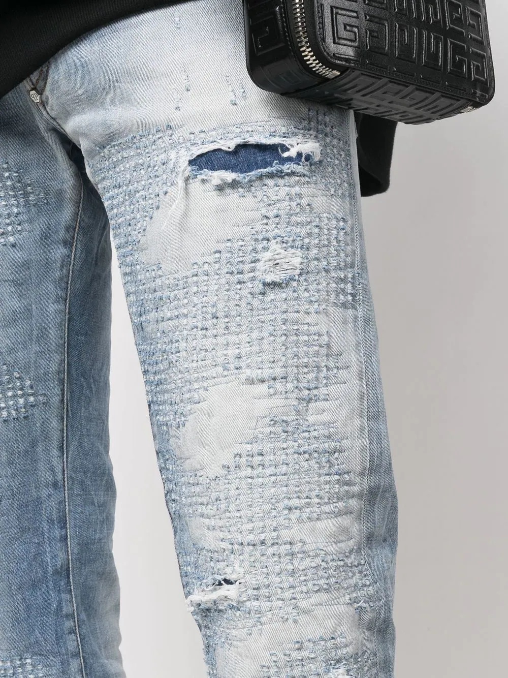 Premium distressed-detail jeans - 5