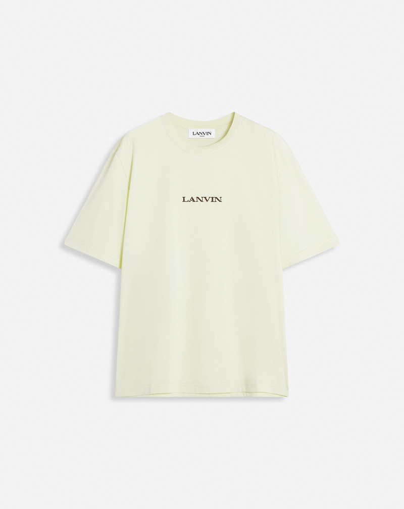 LANVIN EMBROIDERED CLASSIC T-SHIRT 1