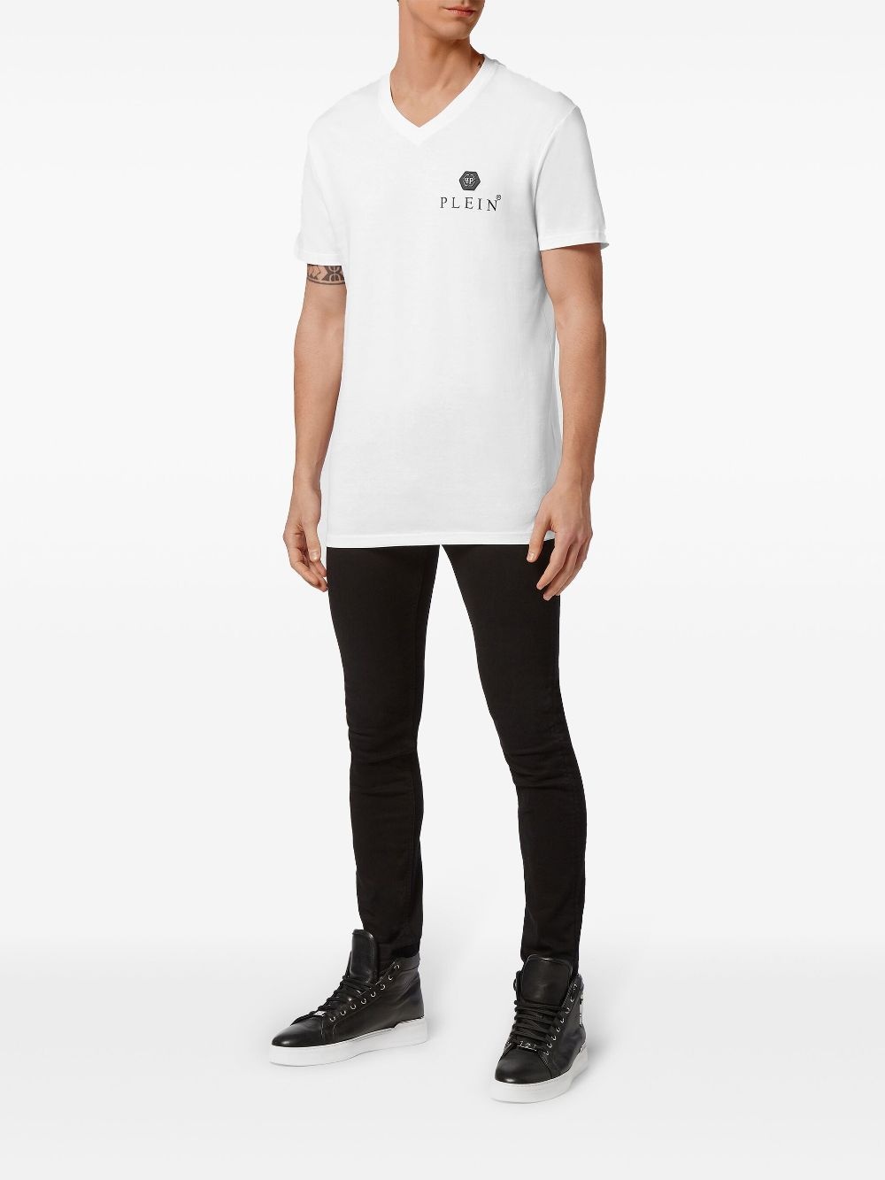 logo-plaque T-shirt - 2