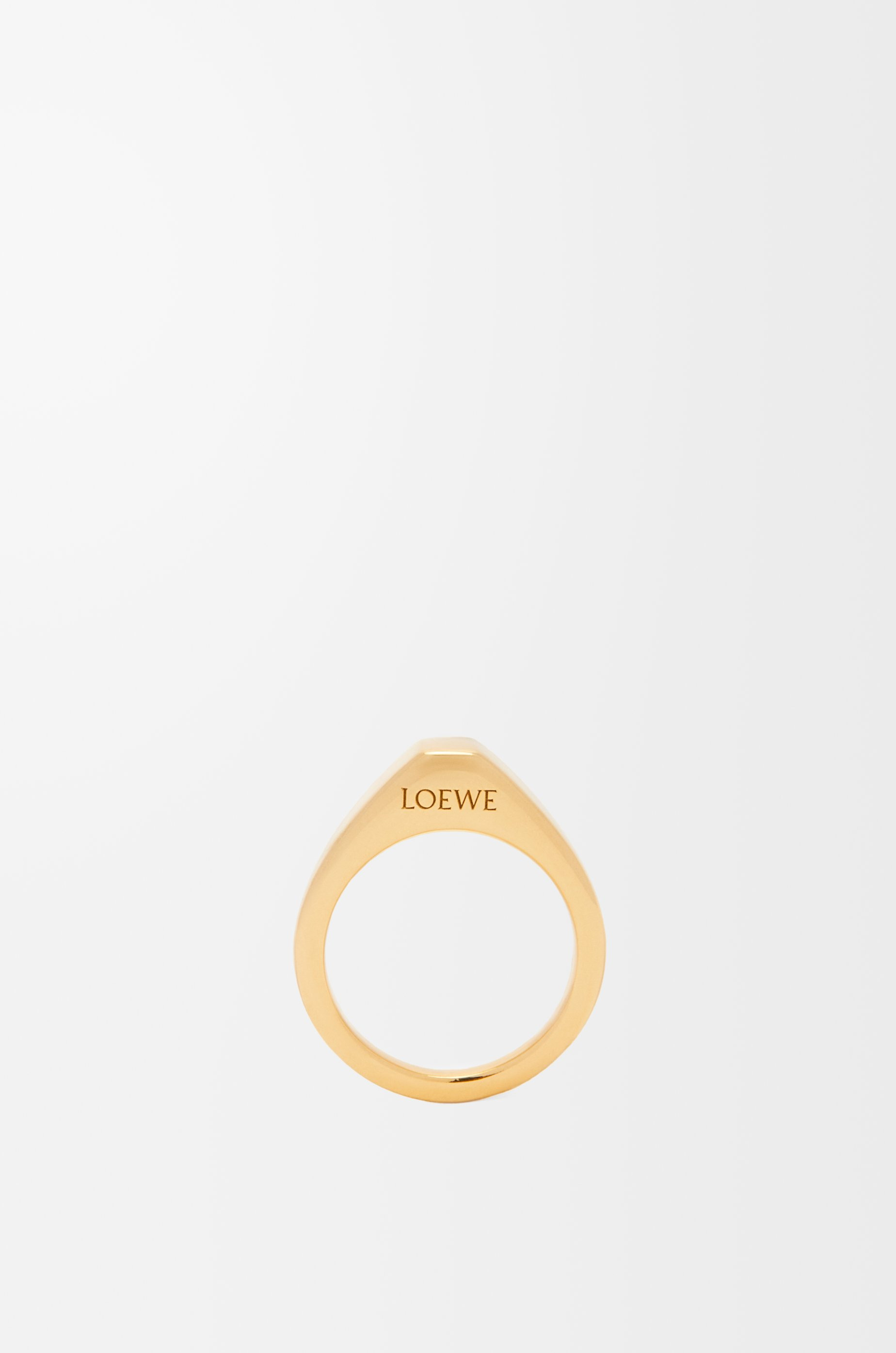 Stirrup ring in sterling silver - 3