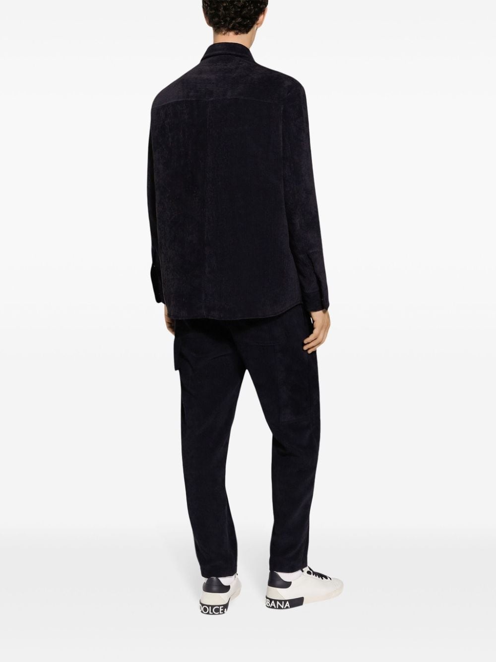 corduroy shirt jacket - 4