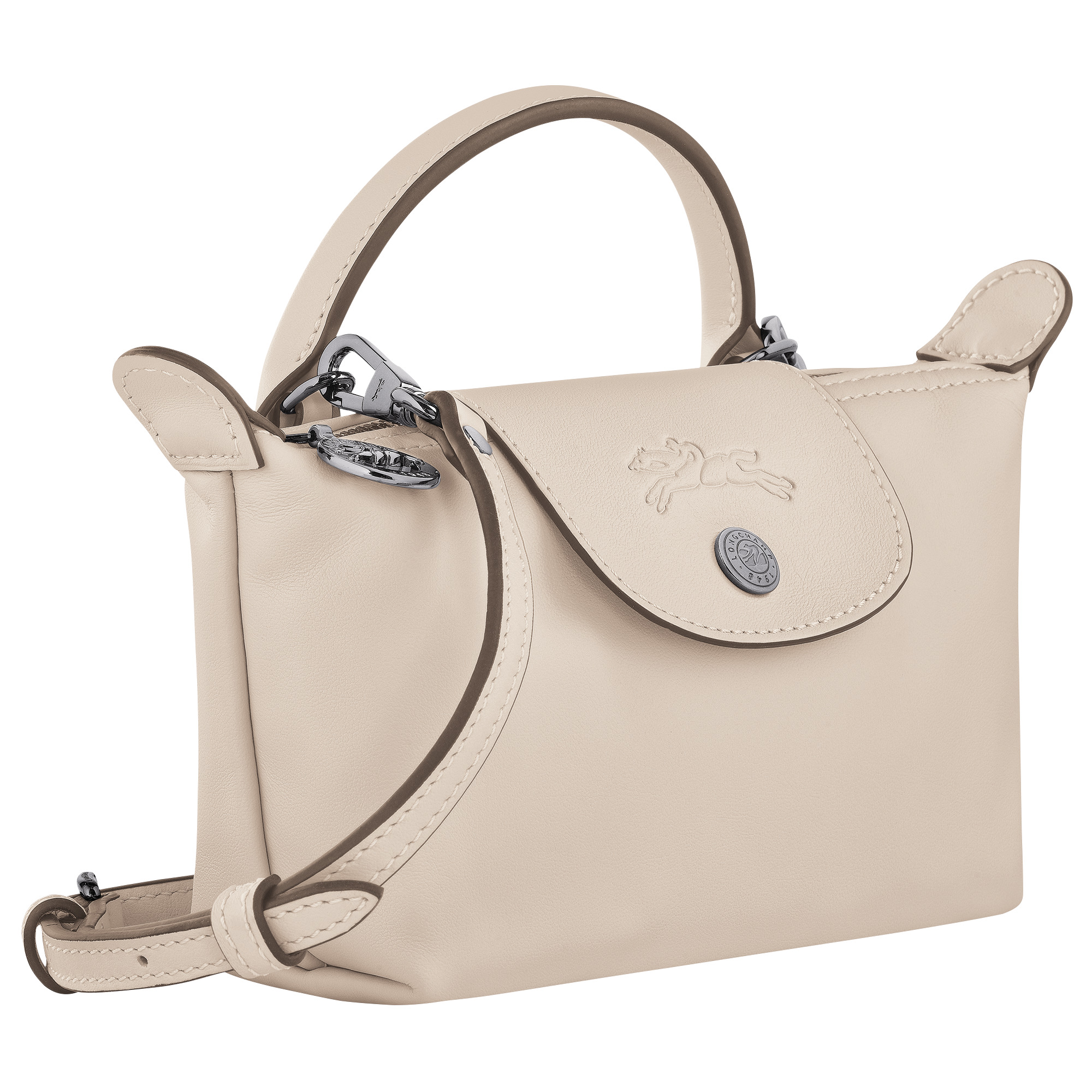 Le Pliage Xtra XS Pouch Paper - Leather - 3
