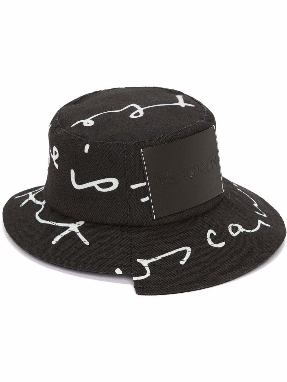 OSCAR WILDE CAPSULE: ASYMMETRIC BUCKET HAT - 1