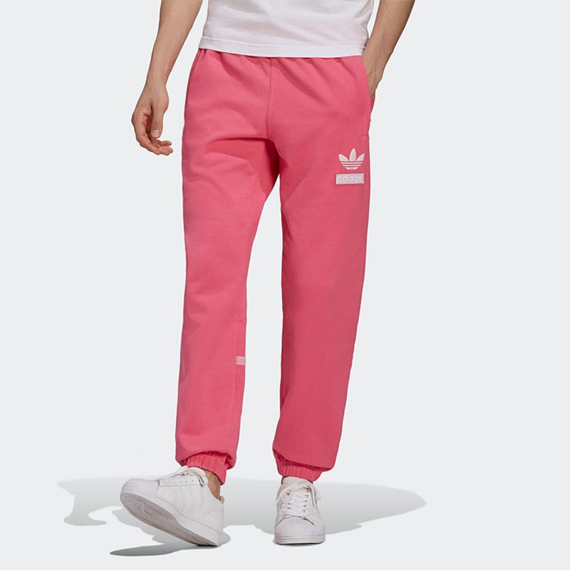 adidas adidas originals Big Trfl Pants Lace-Up Leggings For Men Pink H09342 outlook