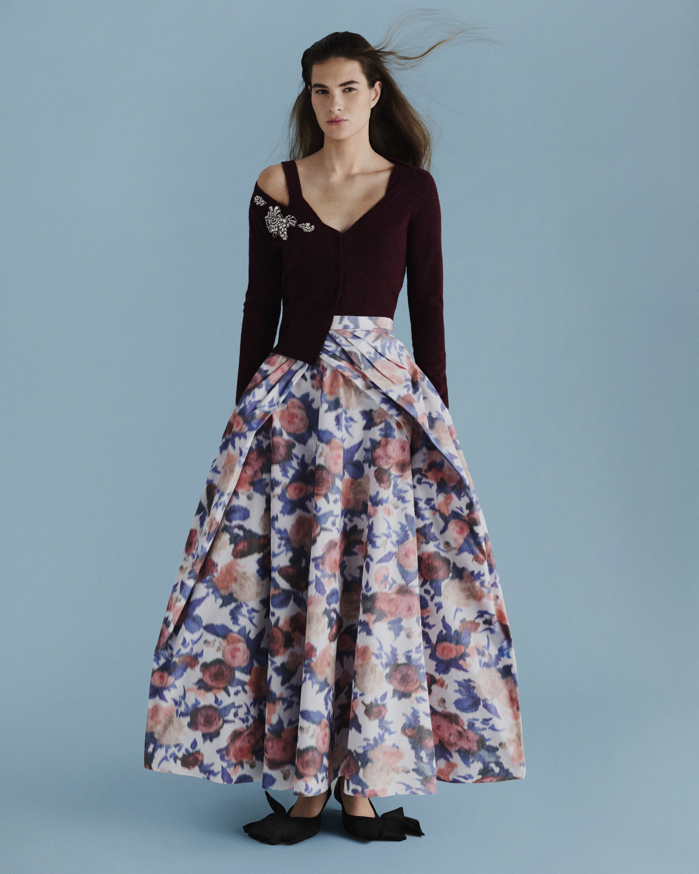 FULL SKIRT COCKTAIL SKIRT - 5