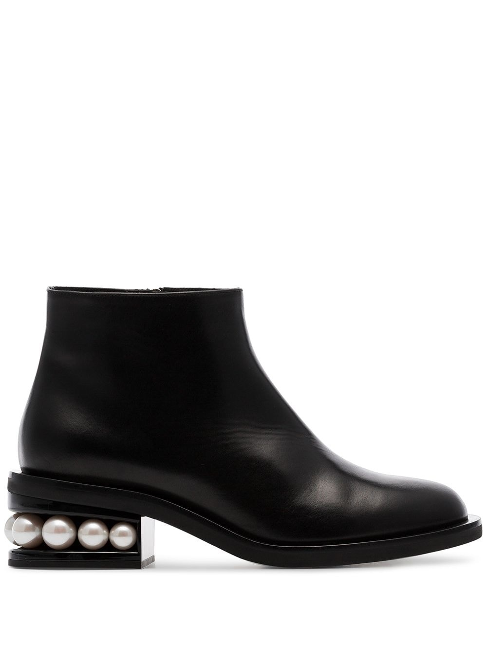 Casati pearl-embellished ankle boots - 1