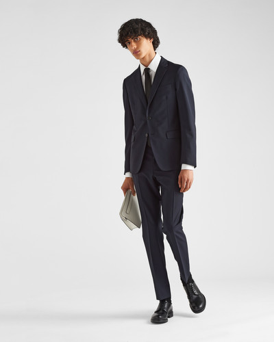 Prada Single Breasted Wool And Mohair Suit outlook