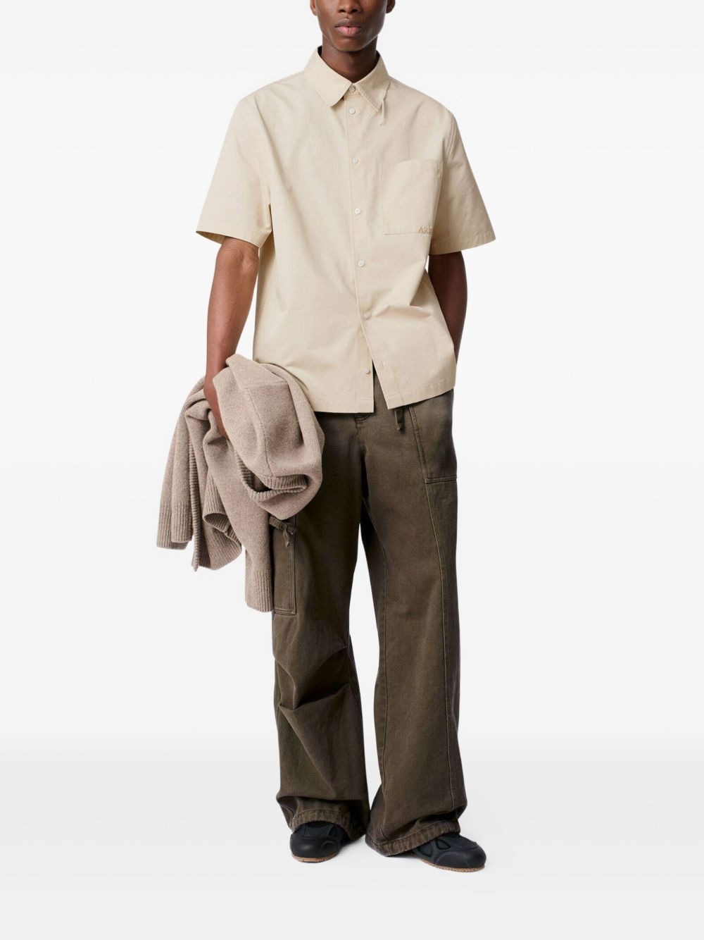 Dylan embroidered pocket shirt - 2