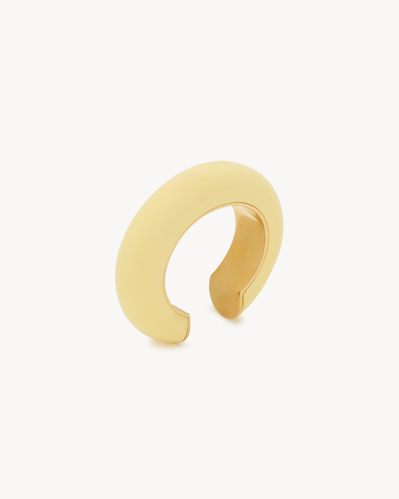 CAMBERED CUFF IN RESIN AND METAL 1